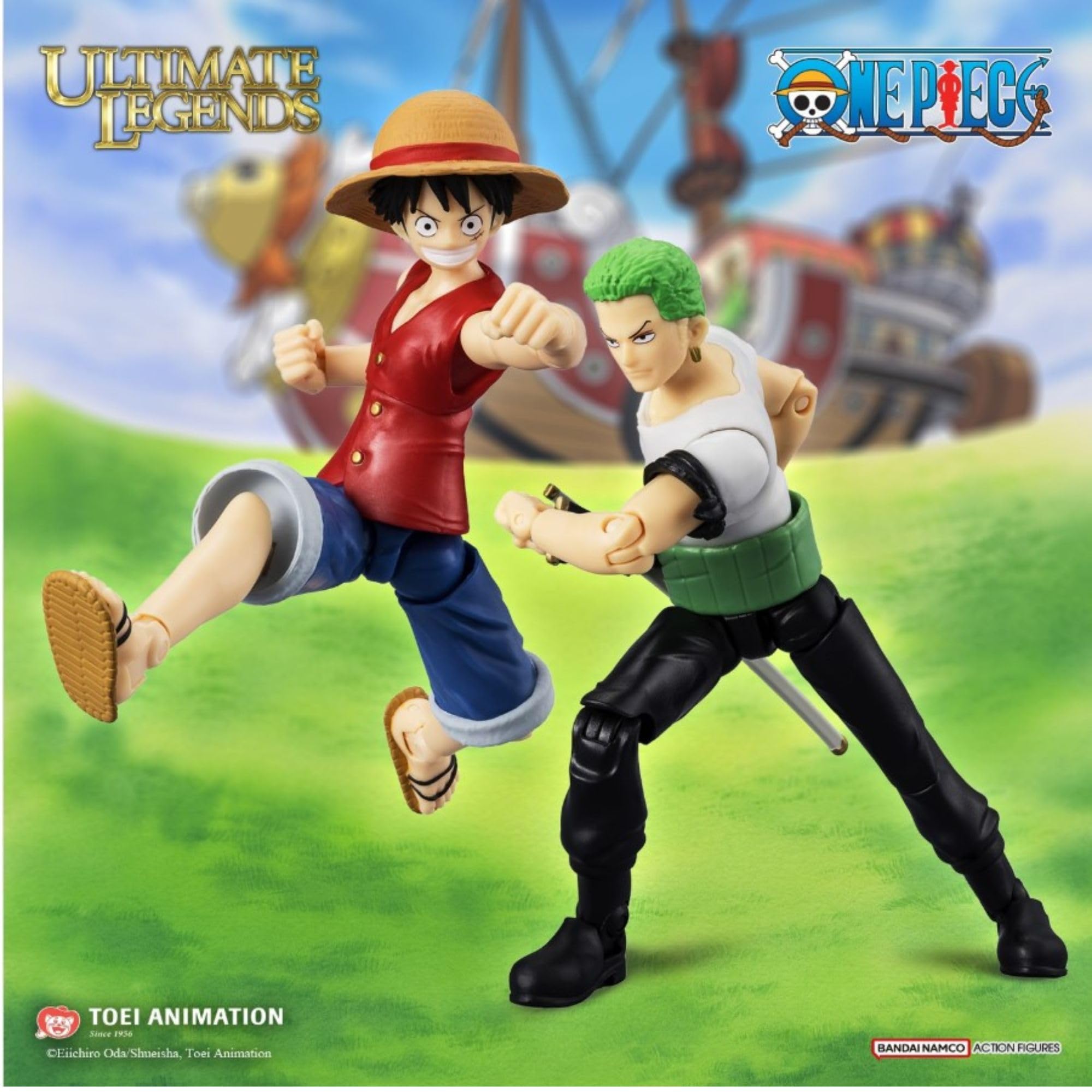 BANDAI Ultimate Legends Luffy Action Figure - 12.5cm Posable Figure with Accessories | Standard Edition 5