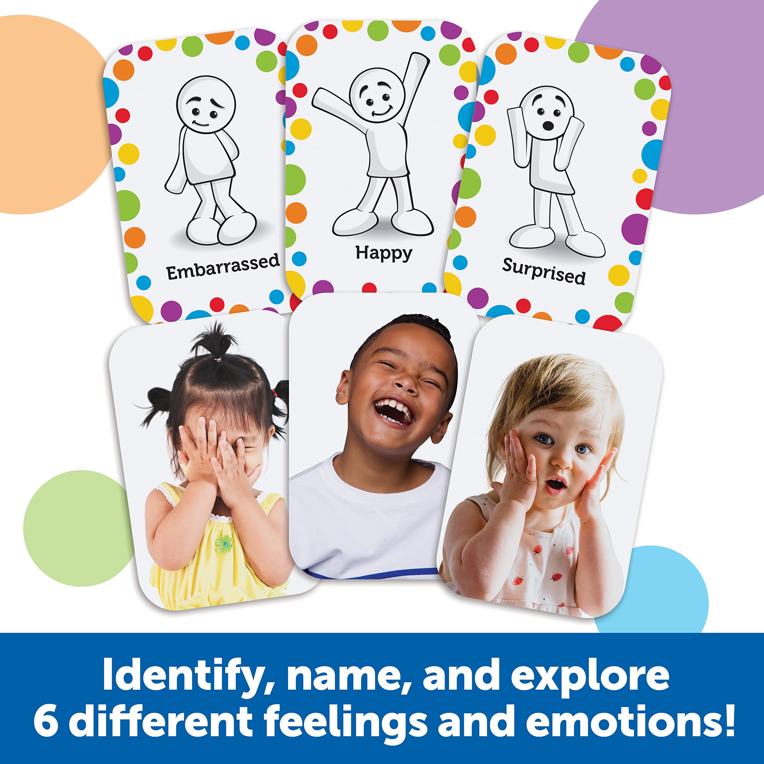 Learning Resources All About Me Feelings Activity Set - 54 Pieces, Ages 3+ 3