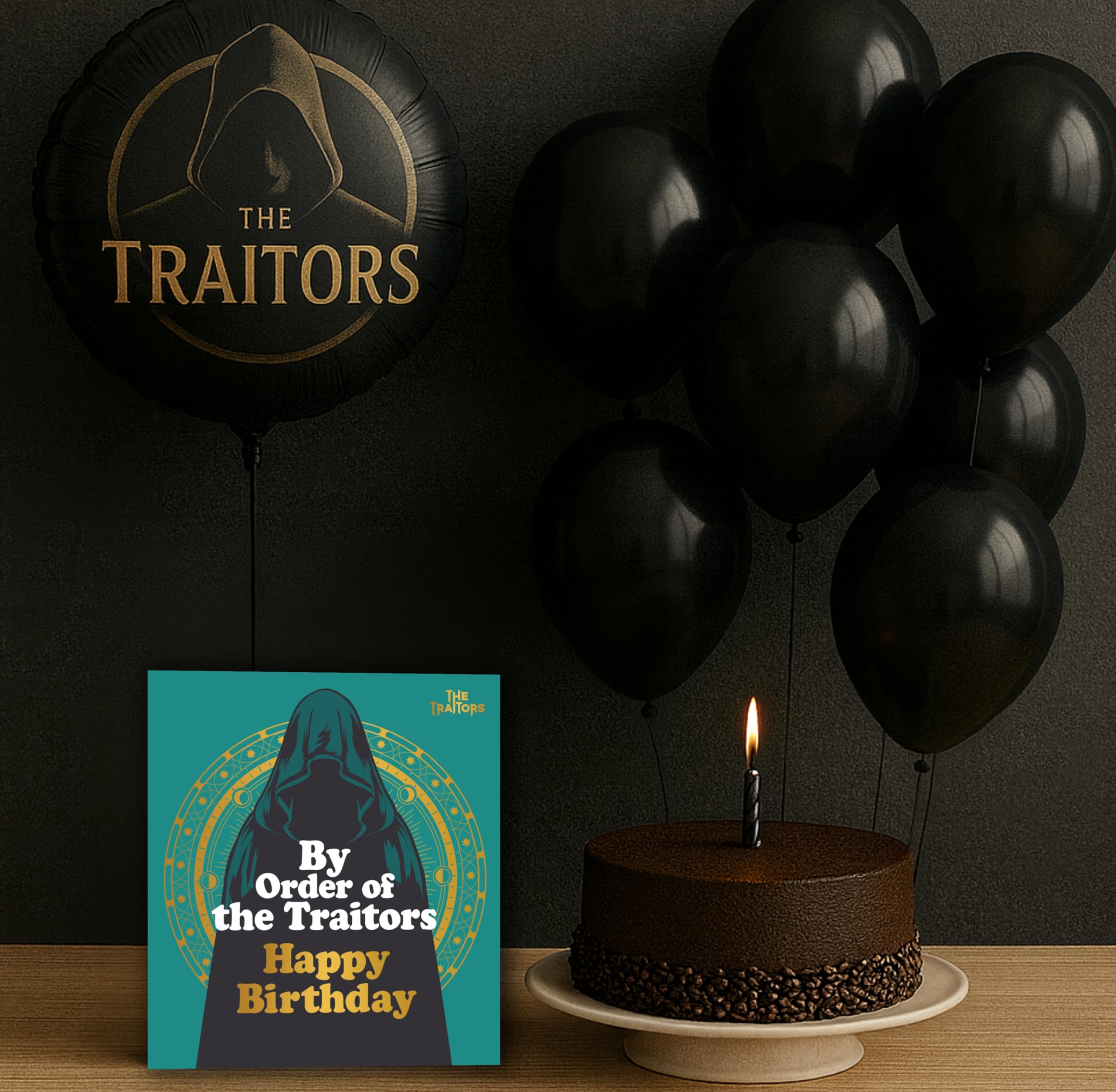 Danilo Promotions LTD The Traitors Birthday Card | Standard Size | Blank Inside 2