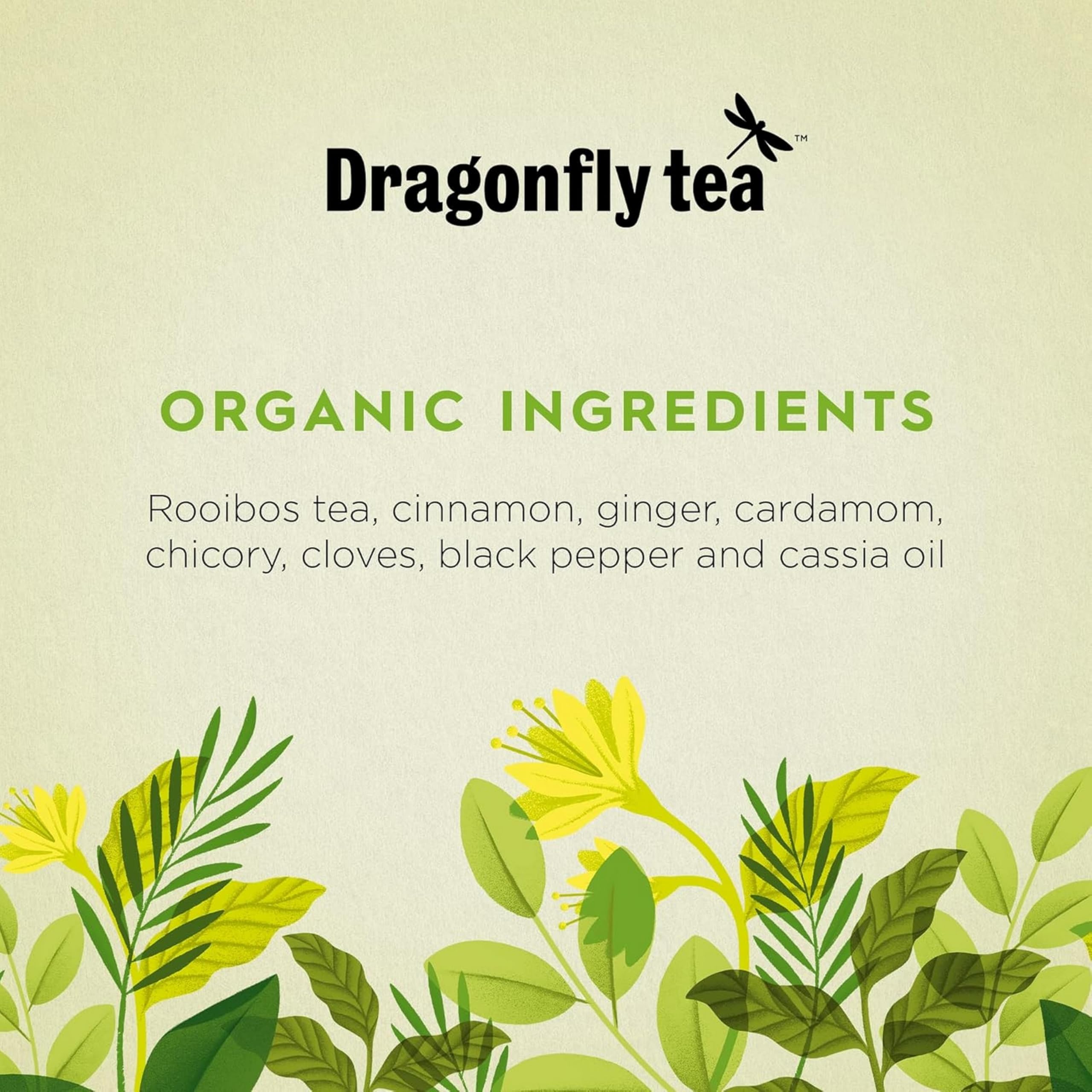 DRAGONFLY Rooibos Cape Chai Tea - Naturally Caffeine Free Herbal Tea | 160 Teabags (4x40 Pack) 2
