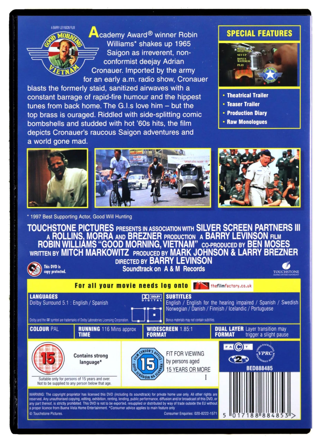 Good Morning, Vietnam (1987) - Special Edition [DVD]