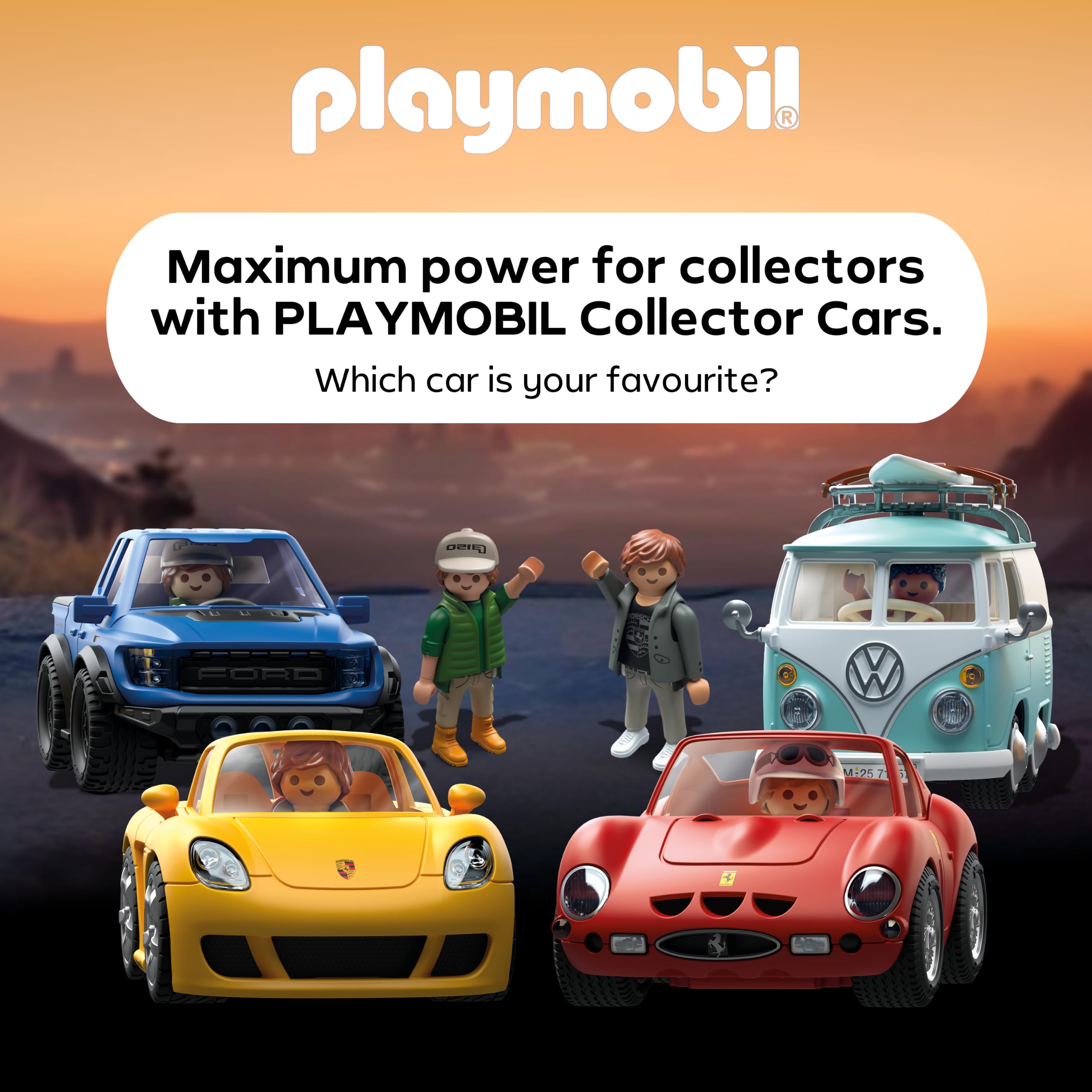 Playmobil Mercedes-Benz 300 SL Icon Cars - Collector's Edition Sports Car with Figure | Ages 4+ 7