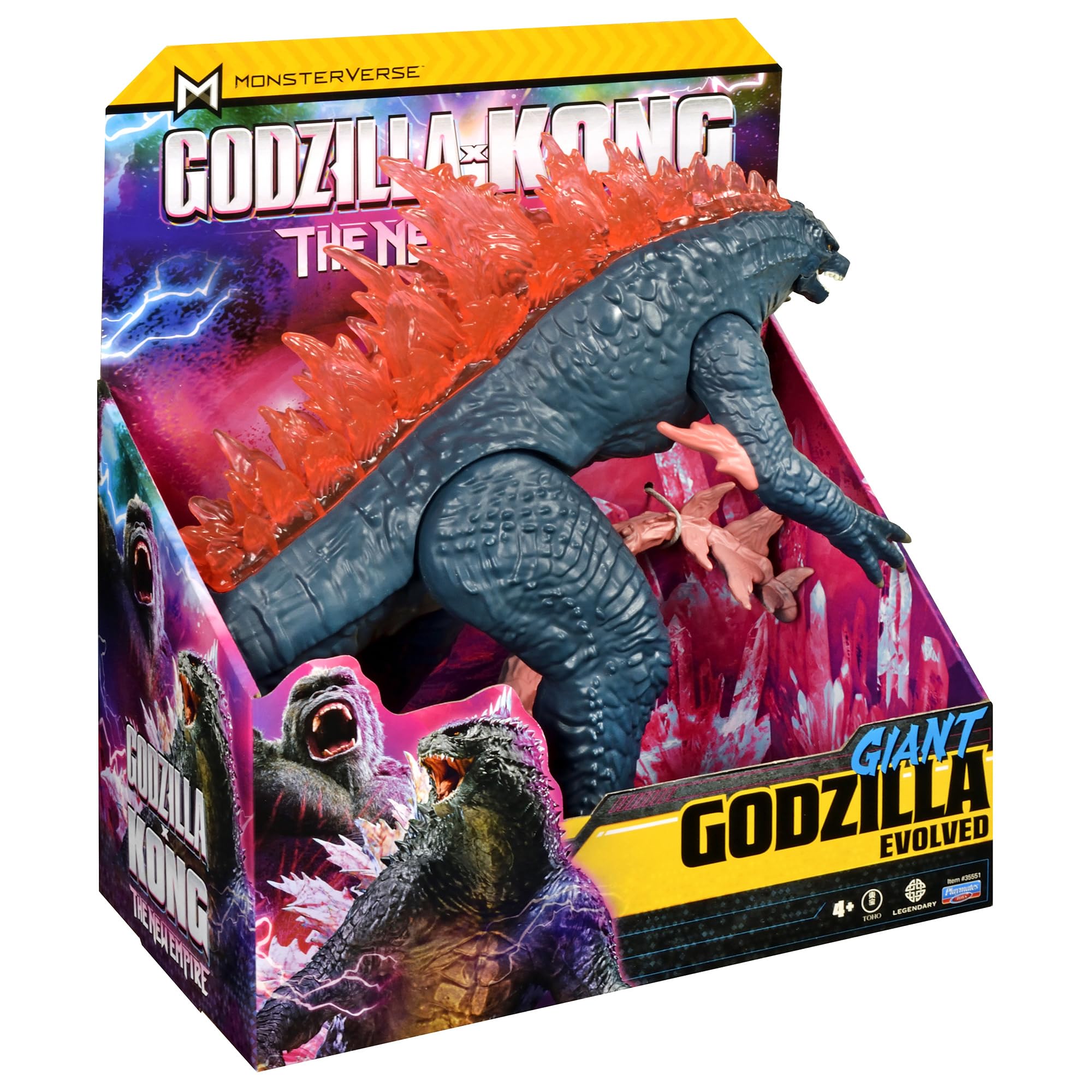 MonsterVerse Godzilla x Kong: The New Empire 11-Inch Giant Godzilla Action Figure | Limited Edition | Ages 4+ 6