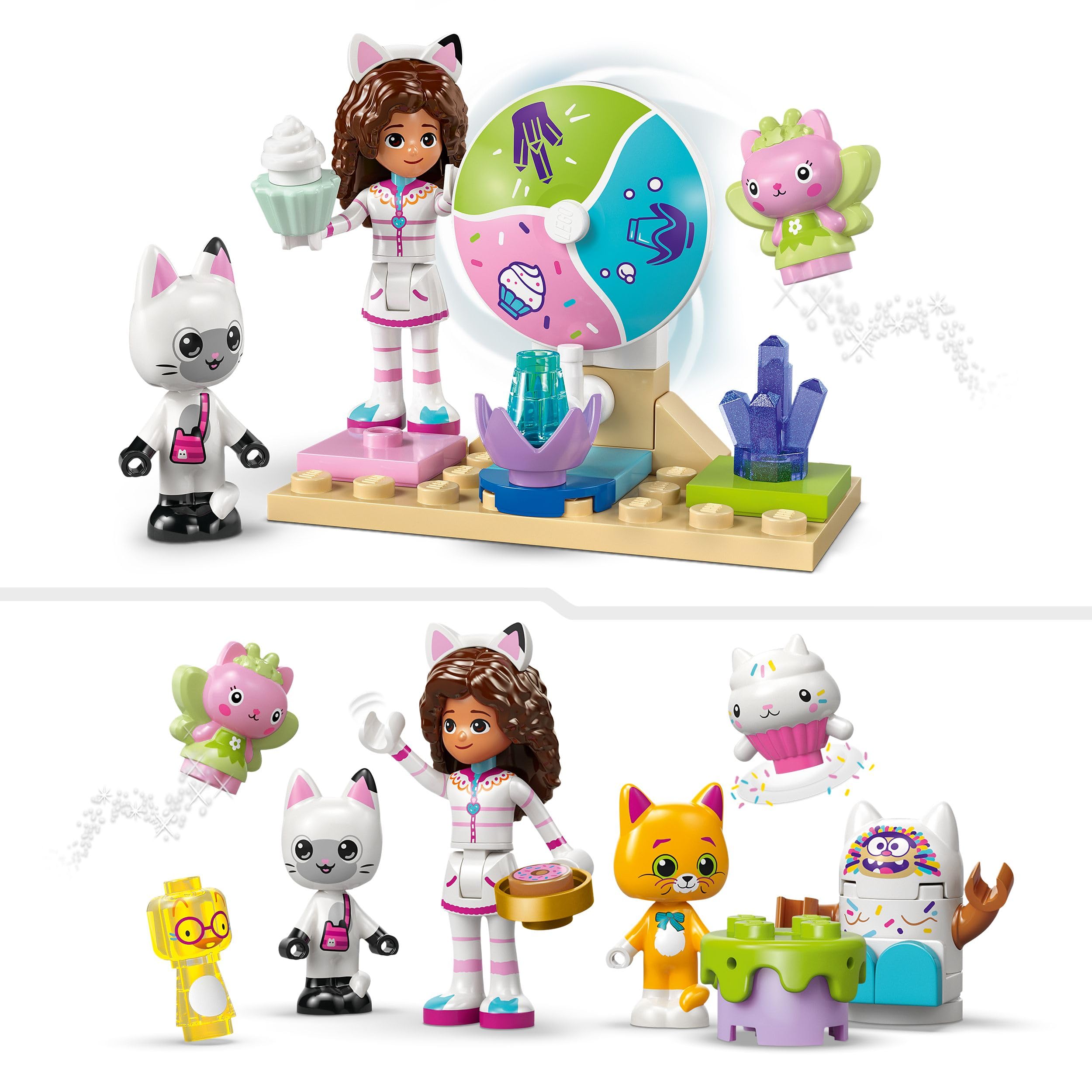 LEGO Gabby's Dollhouse Sweet Treat Mountain & Kitty Garden Toy Set - 263 Pieces, Ages 4+ 6