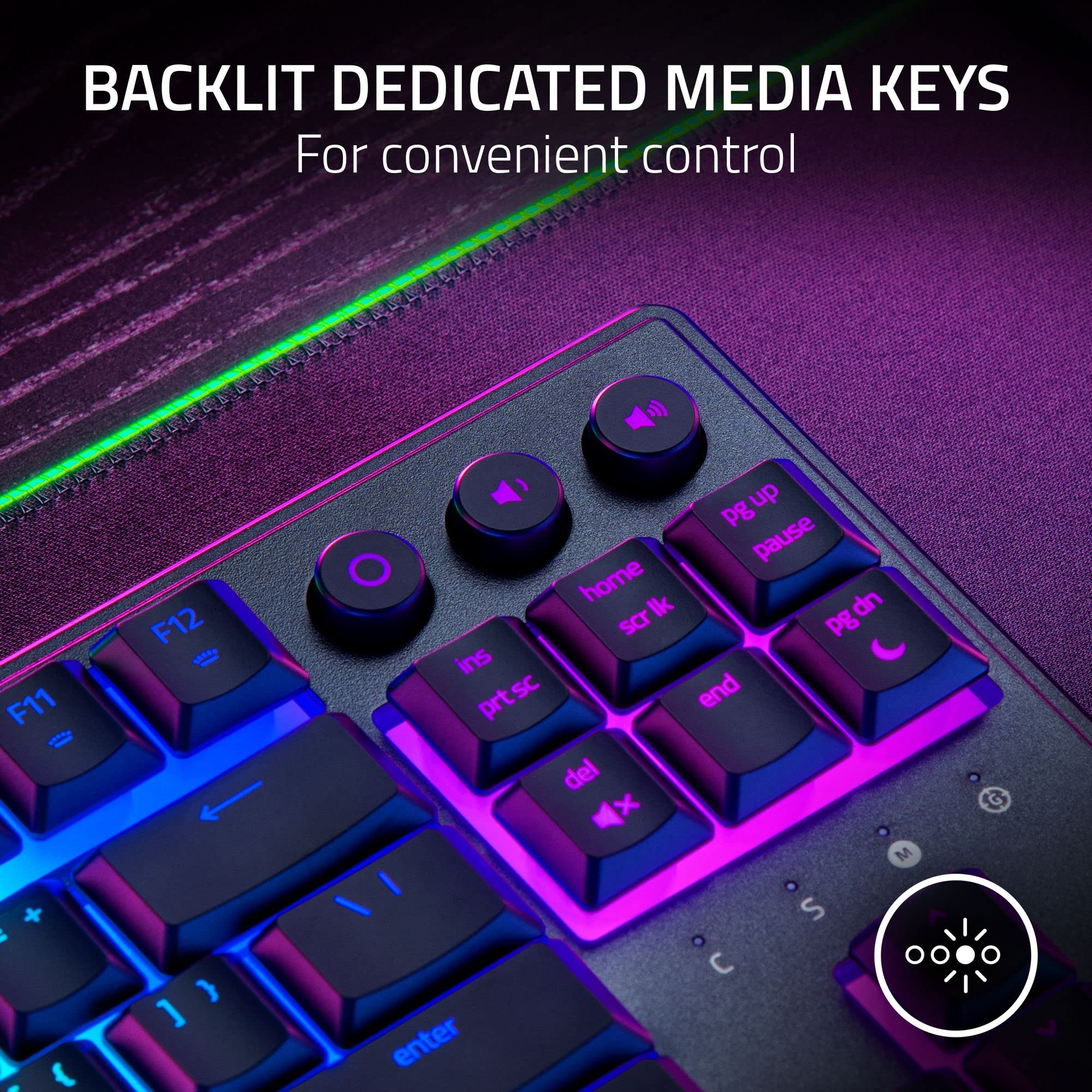 Razer Ornata V3 Tenkeyless Gaming Keyboard - Mecha-Membrane Switches, RGB Backlighting, Magnetic Wrist Rest, UK Layout 8