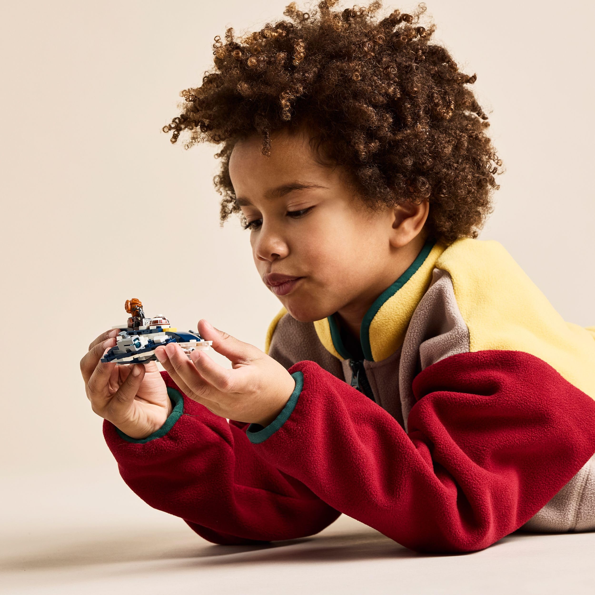 LEGO Star Wars Plo Koons Jedi Starfighter Microfighter – Bauset für Kinder ab 6 Jahren 6