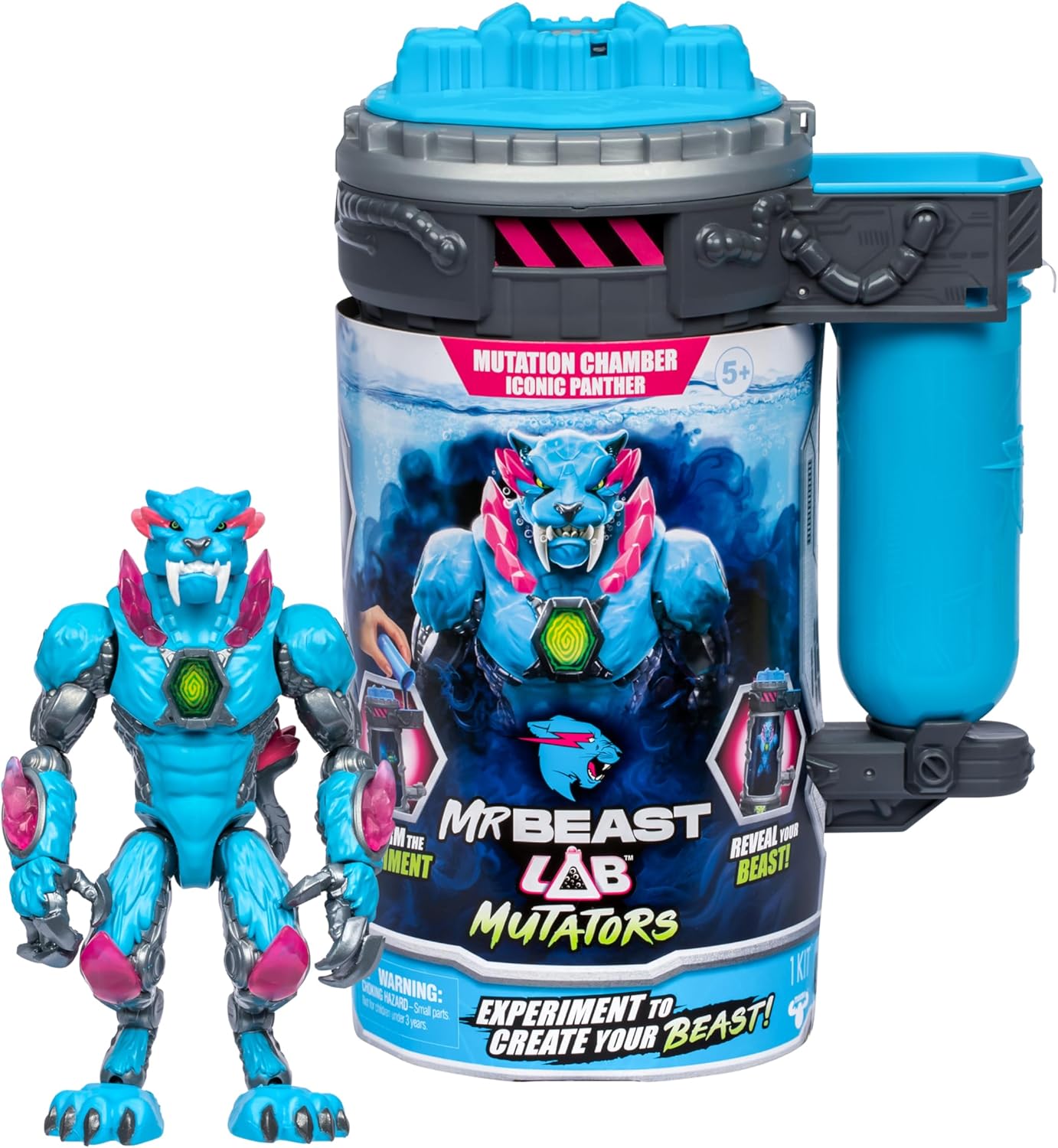 MrBeast Lab Mutators - Iconic Panther Action Figure (5.5") 1