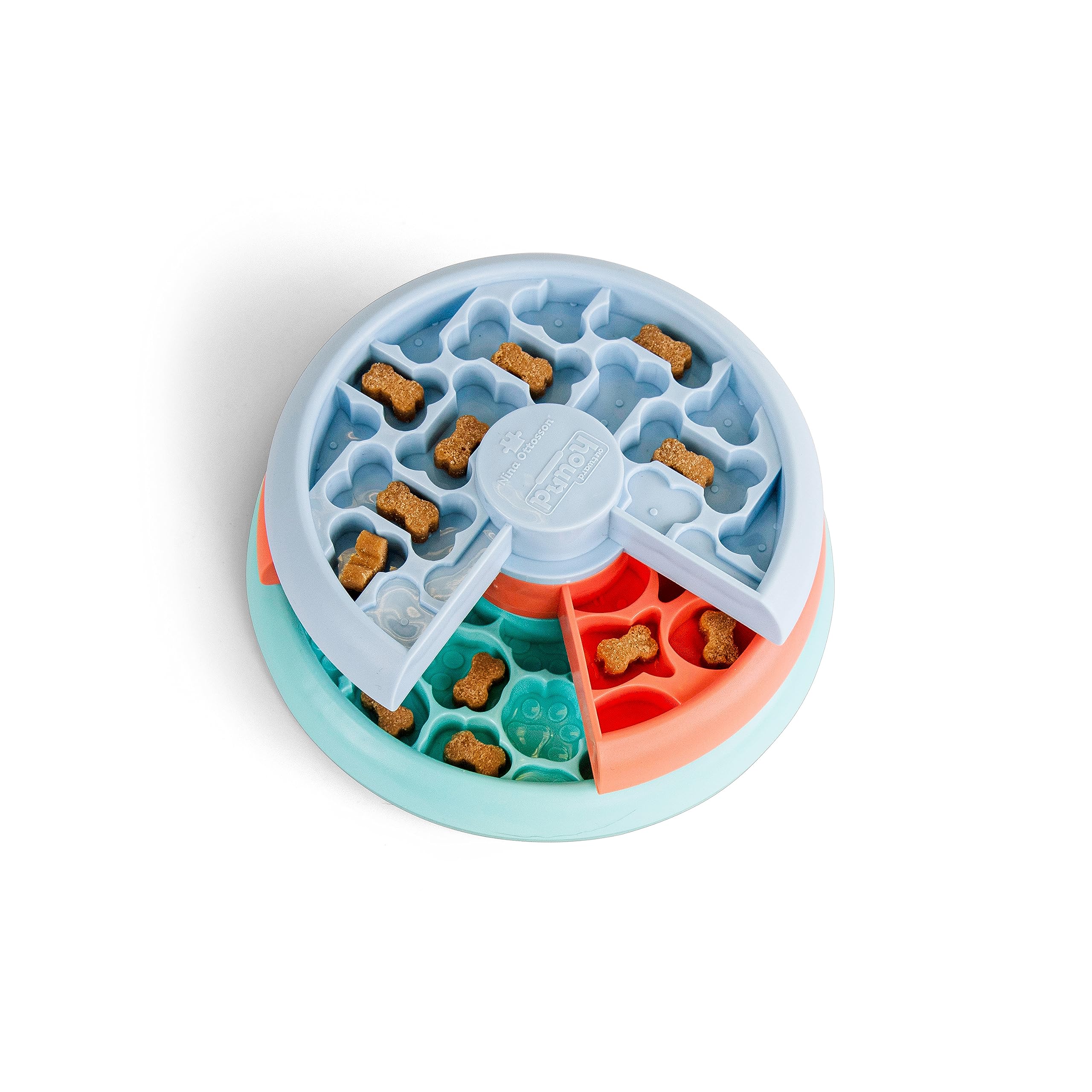 Outward Hound Nina Ottosson Puppy Lickin' Layers Interactive Dog Puzzle Game | Level 2 Intermediate | Small Size 1