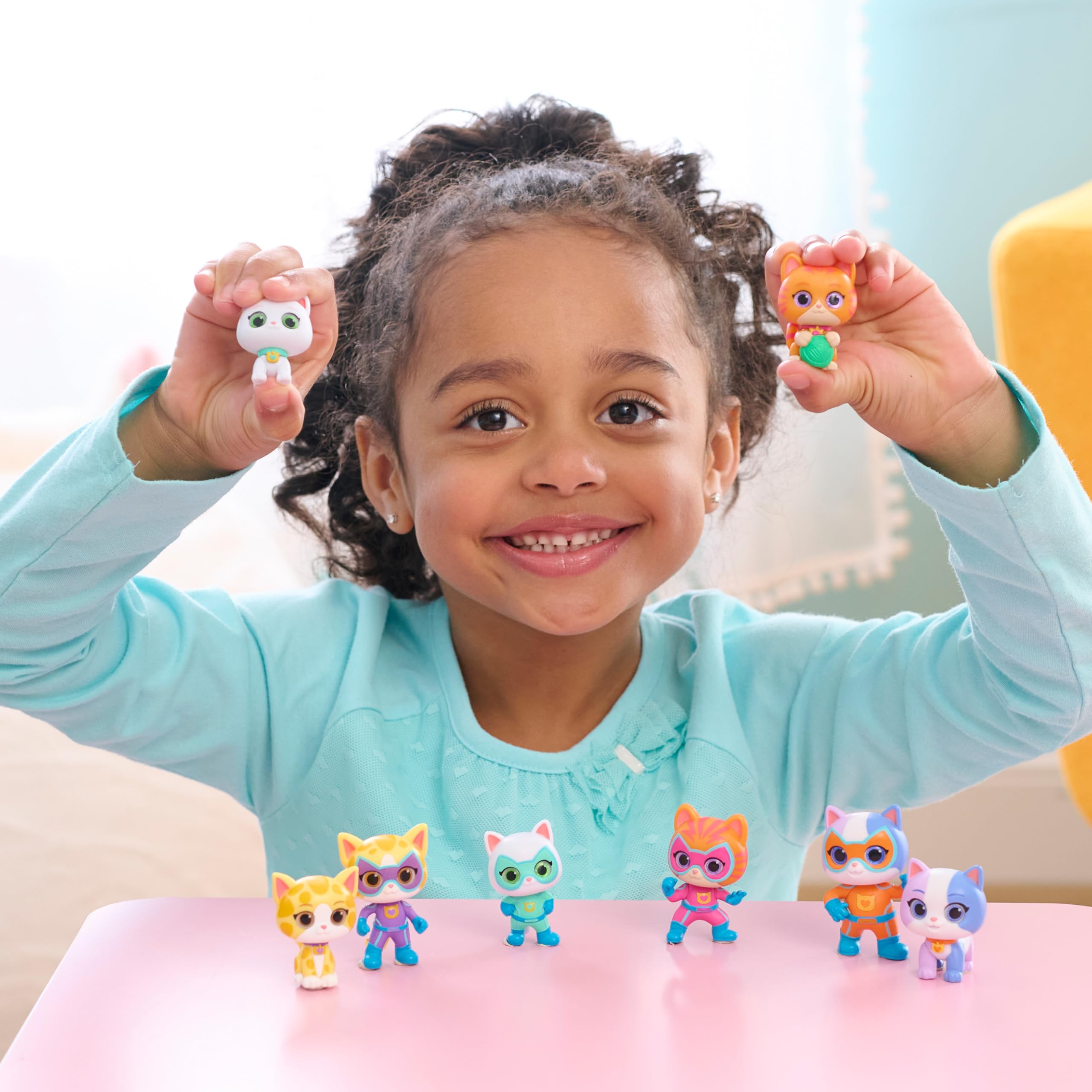 Just Play Disney Junior SuperKitties Collectible Figures Series 1, Ages 3+