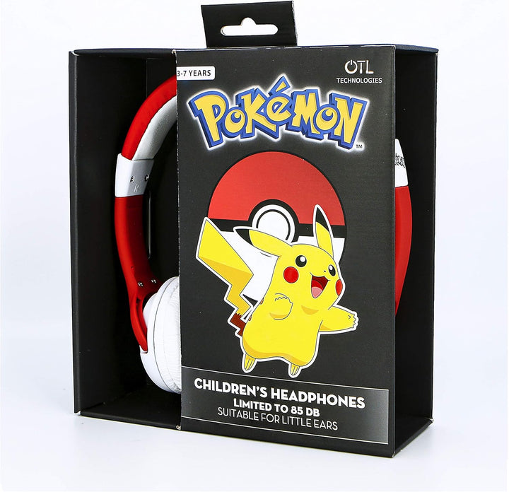 Pokémon Pokéball Wired Headphones for Kids - Universal 3.5mm Jack (2023)