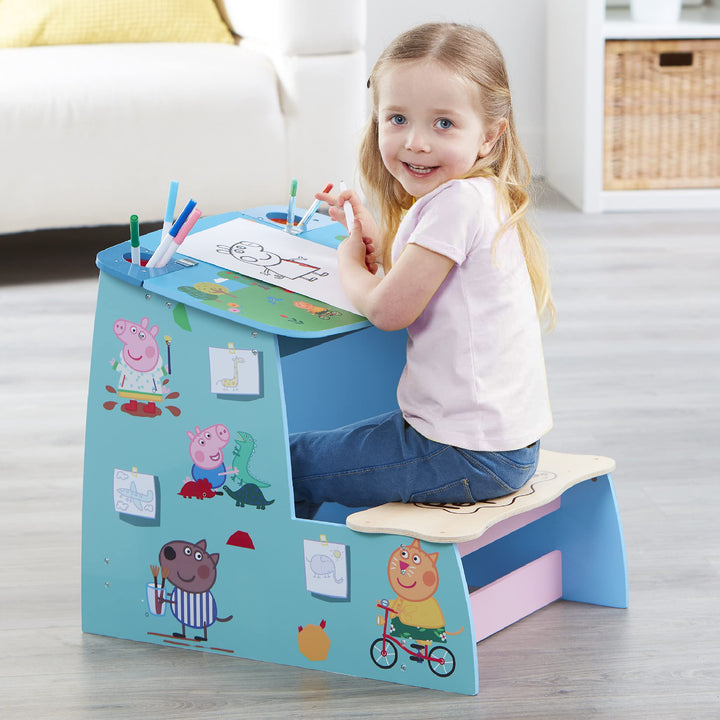Peppa Pig - Wooden Play Desk 7431