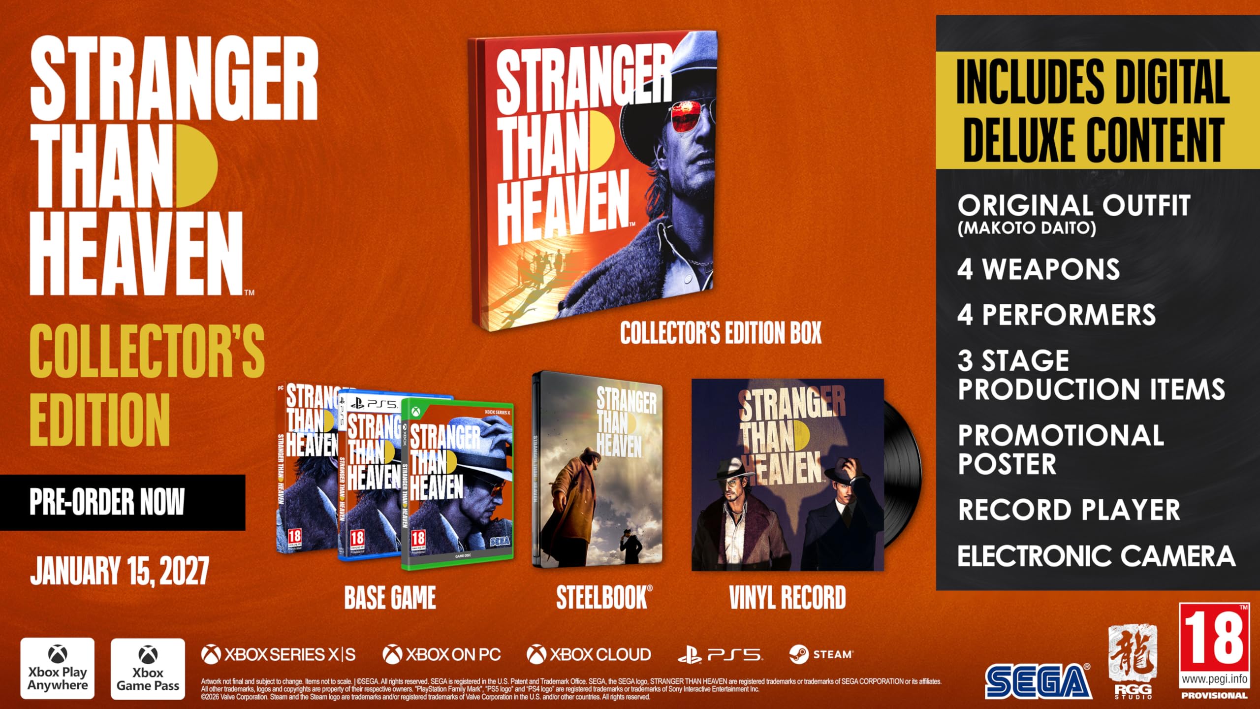Stranger Than Heaven: Collector's Edition [PS5]