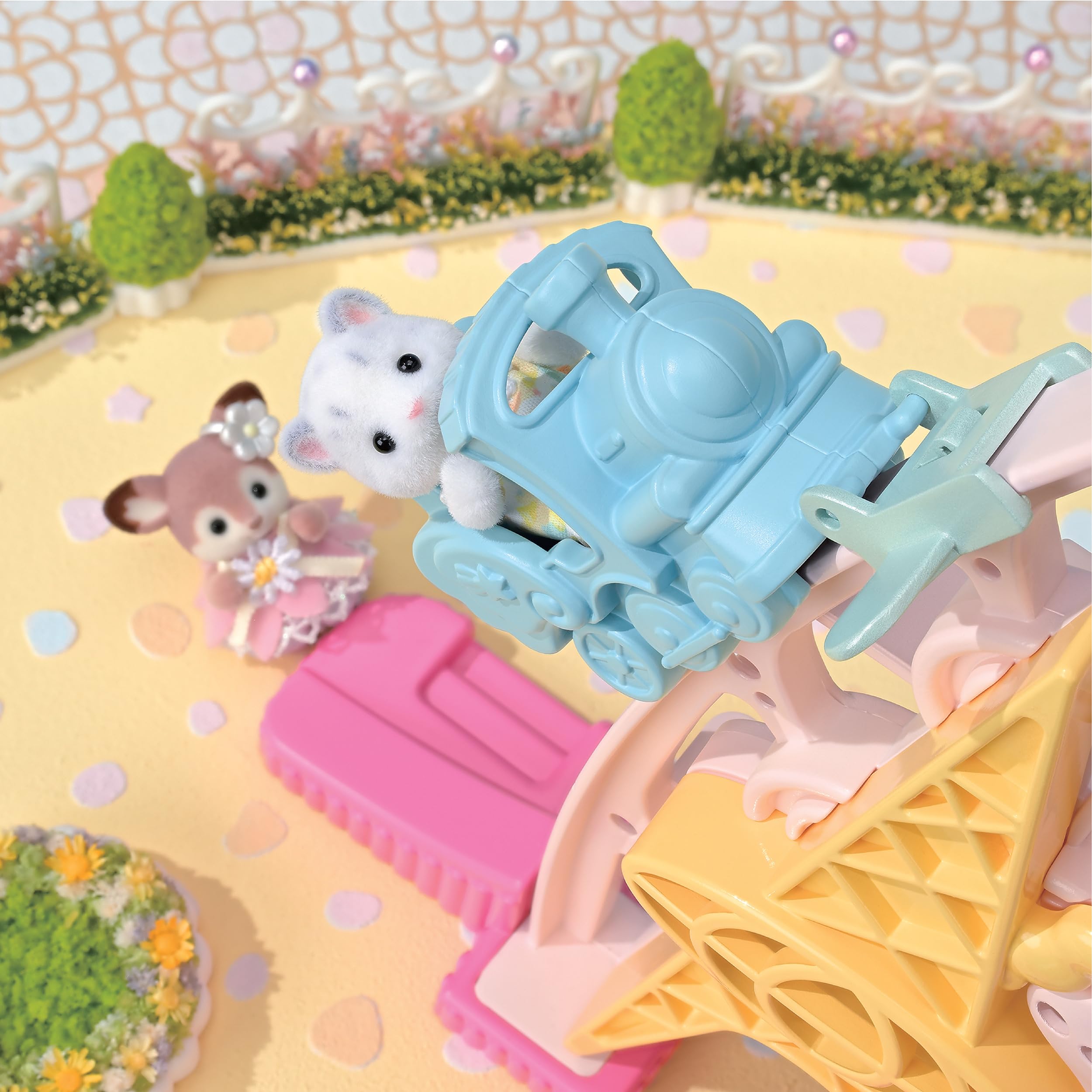 EPOCH Sylvanian Families Baby Dream Amusement Park Playset | Ages 3+ | Model 5841 7