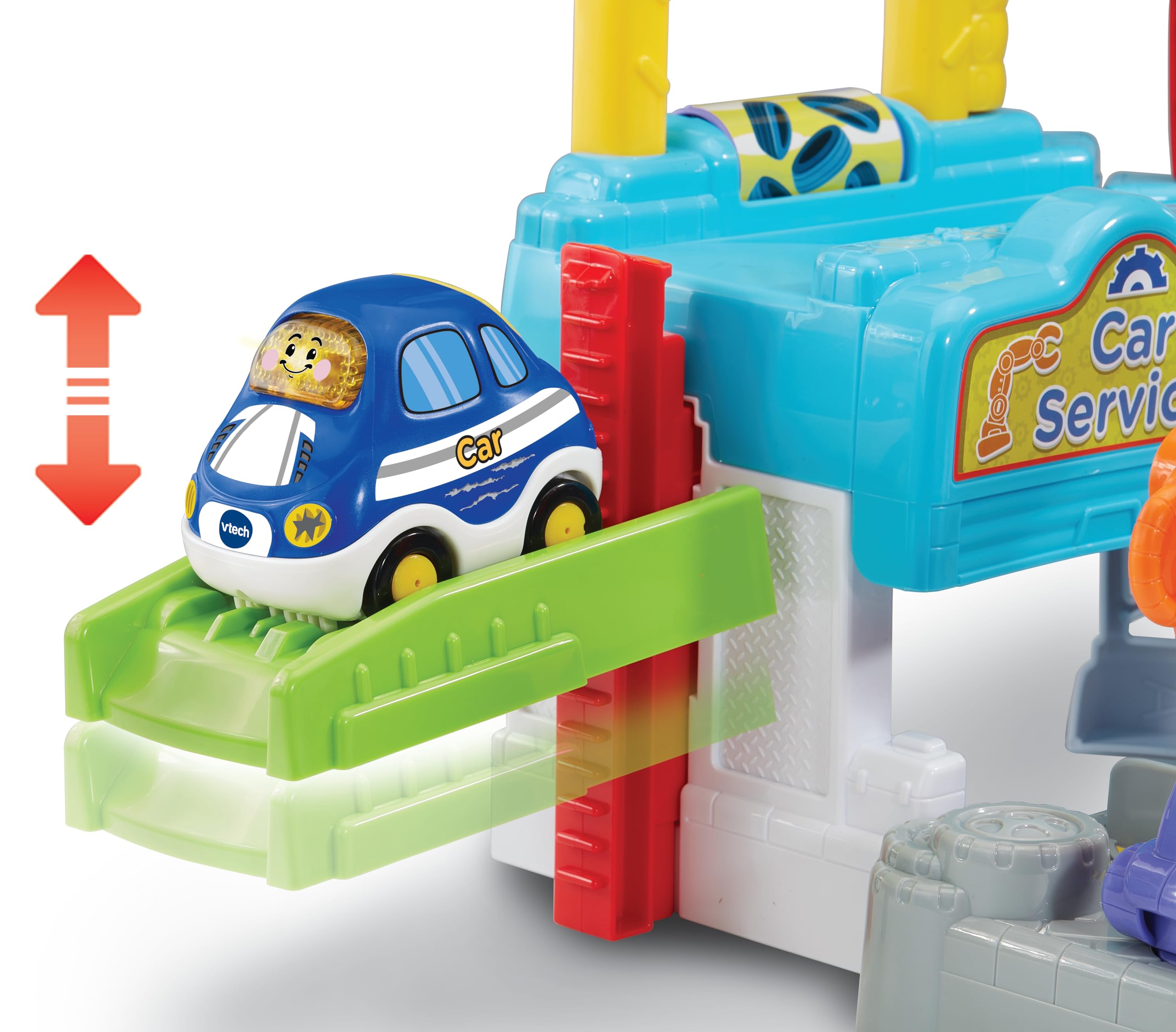 VTech Toot-Toot Drivers Repair Centre - Interactive Car Play Set with SmartPoint Technology 8