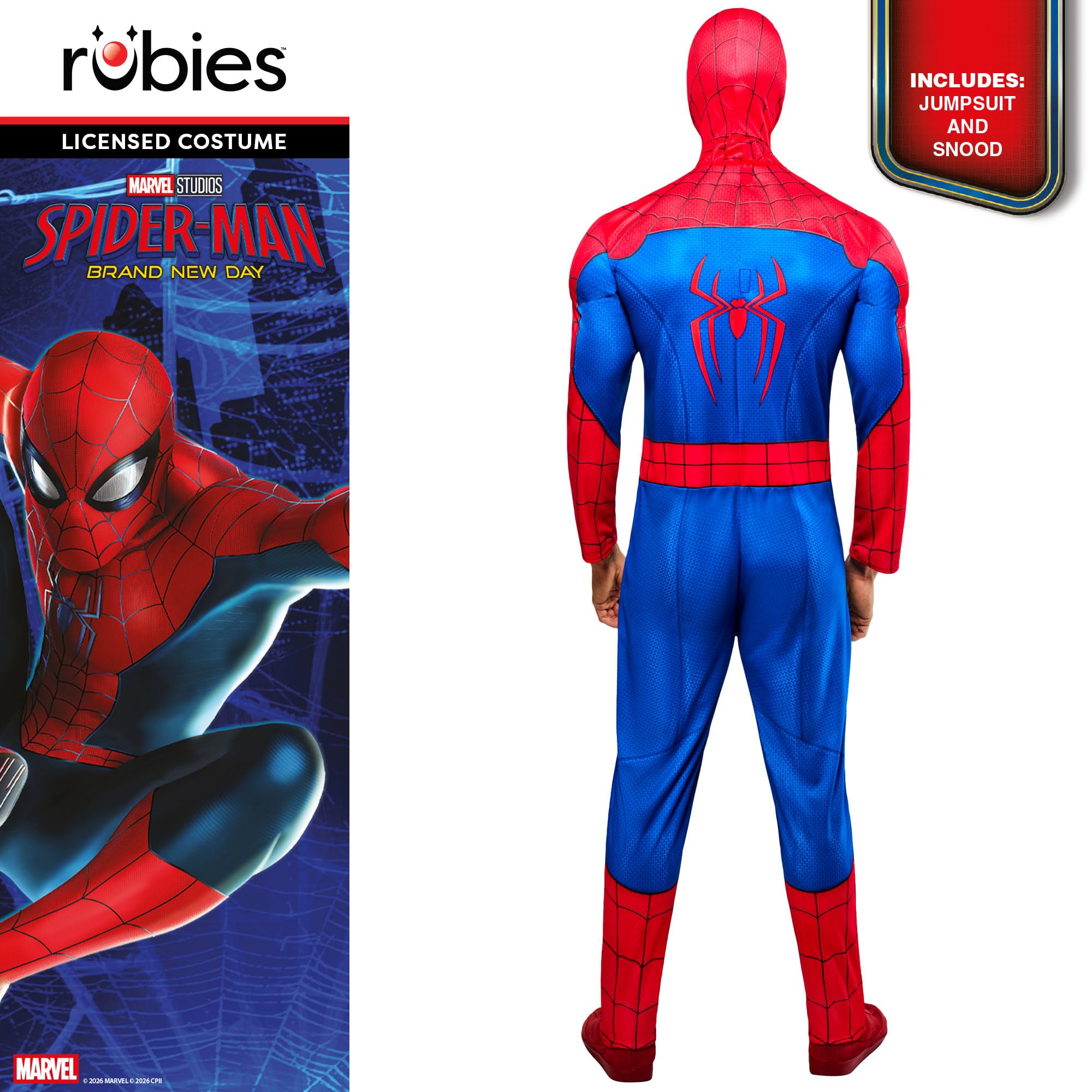 Rubies Spider-Man Brand New Day Deluxe Costume - Adult Men's Medium
