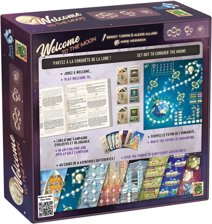 Blue Cocker Welcome To The Moon Board Game (WTMOON01)