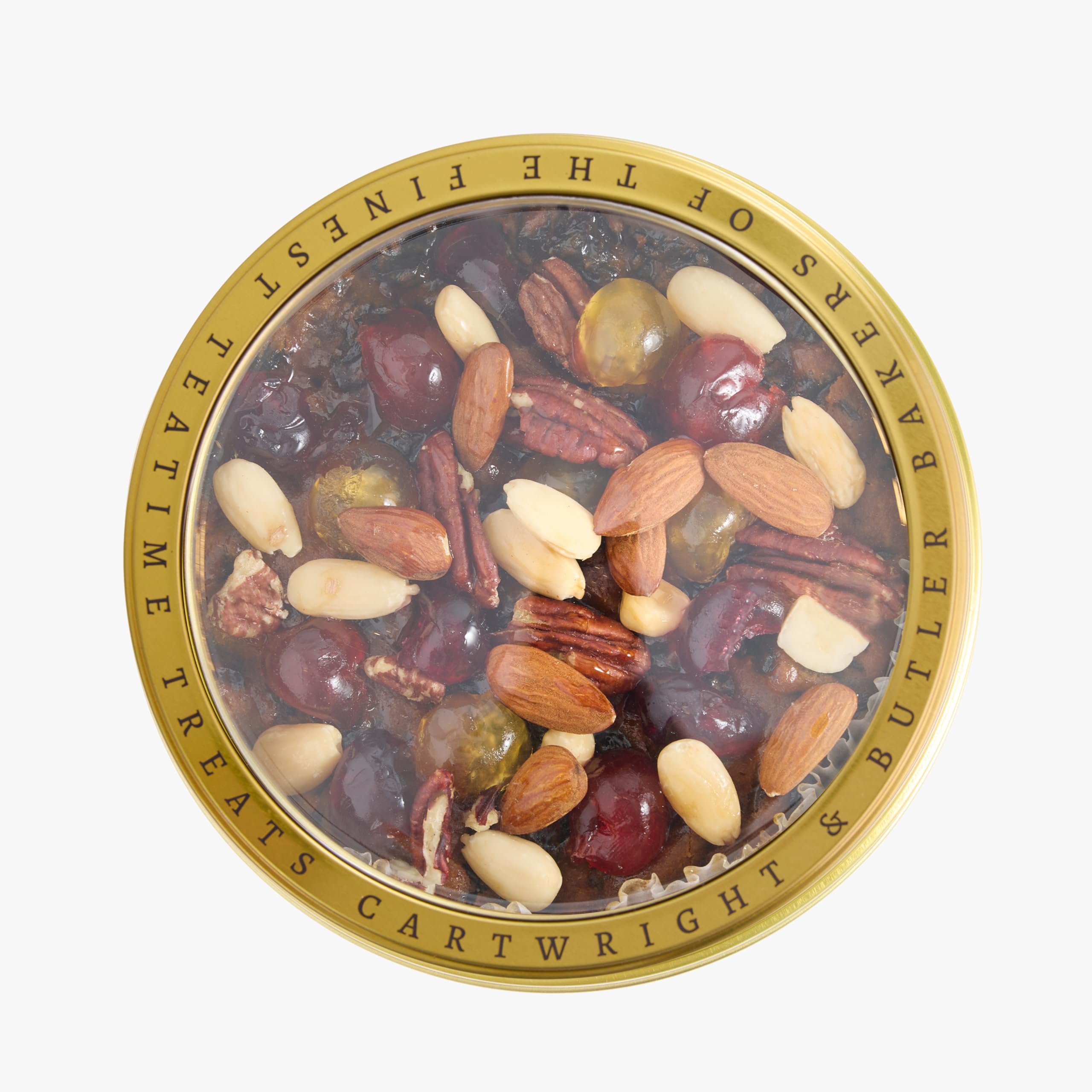 Cartwright & Butler - Decorated Jewel Fruit Cake in Round Tin 5
