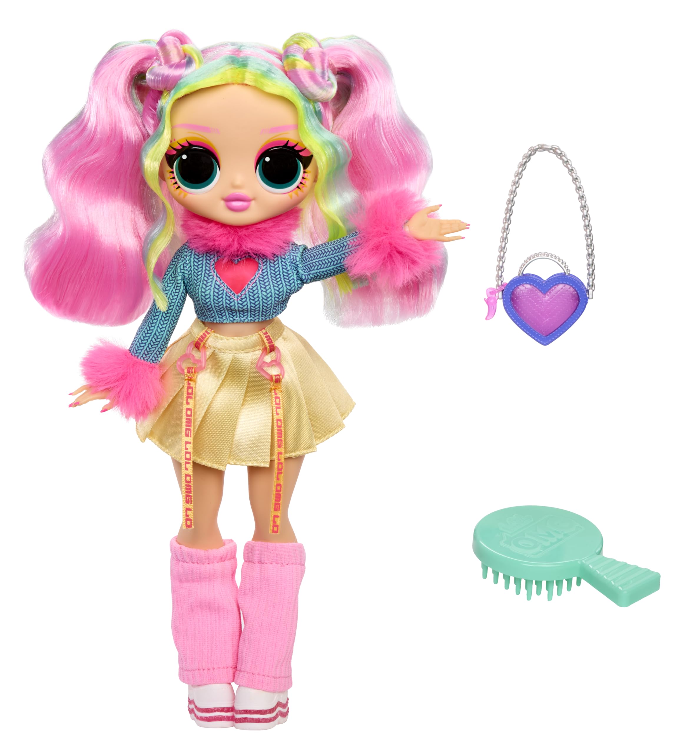 L.O.L. Surprise! OMG Doll - Bubblegum D.J. | Fashion Doll with Fabulous Fashions | Collect All 4 1