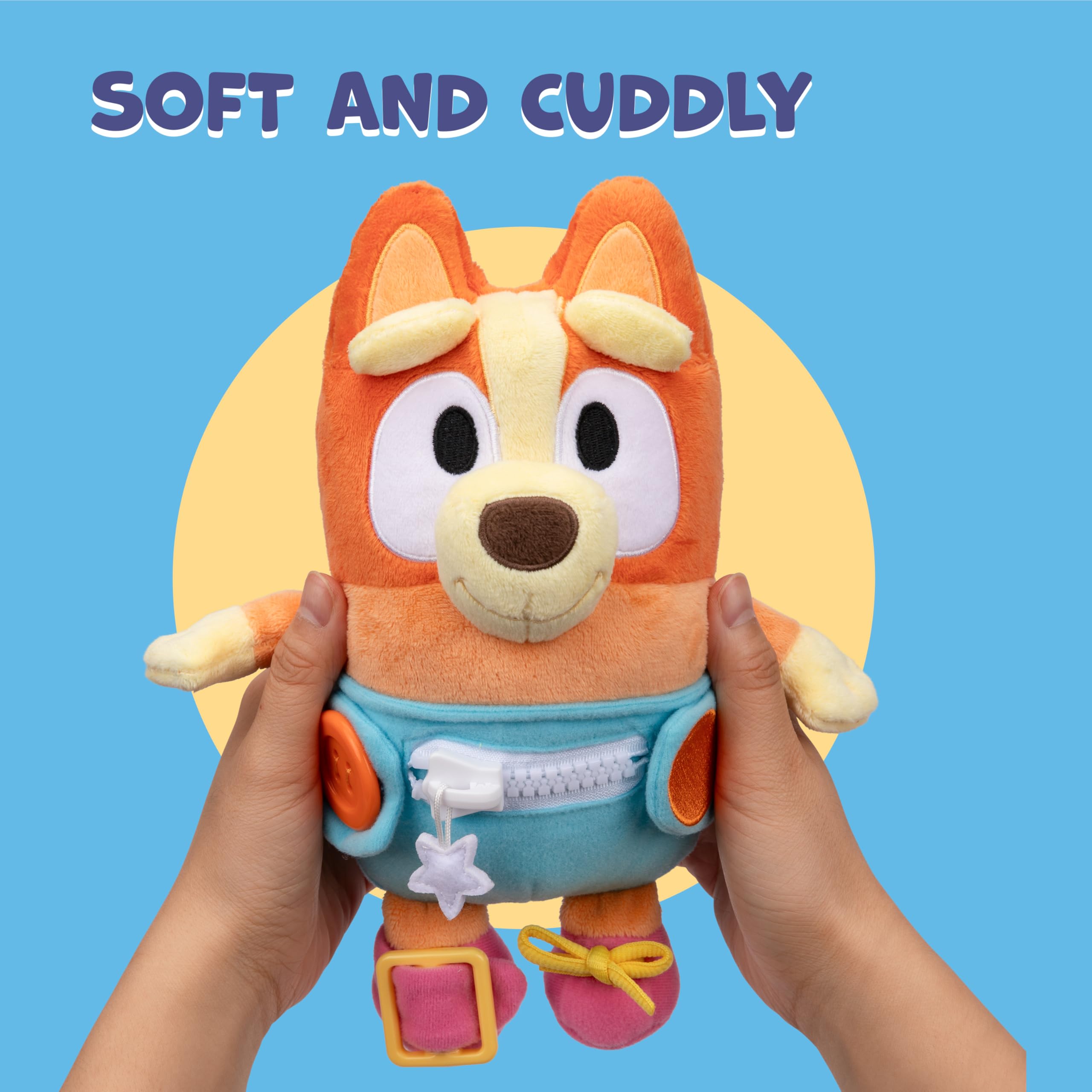 Dress & Play Baby Bingo - Fine Motor Skills Plush Toy for Toddlers 36M+ 6