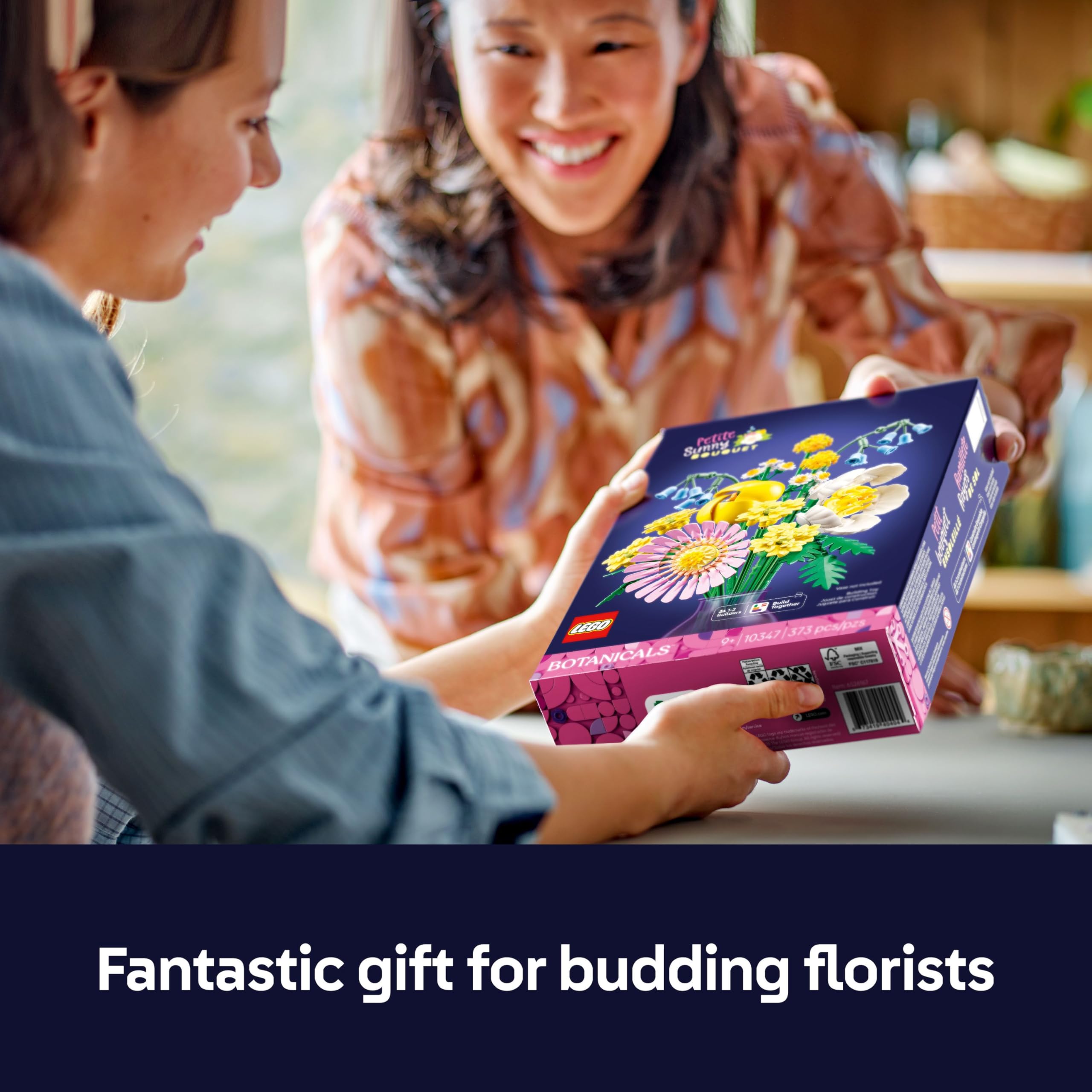 LEGO Botanicals Petite Sunny Bouquet – 373-teiliges Bauset für Kinder ab 9 Jahren 9