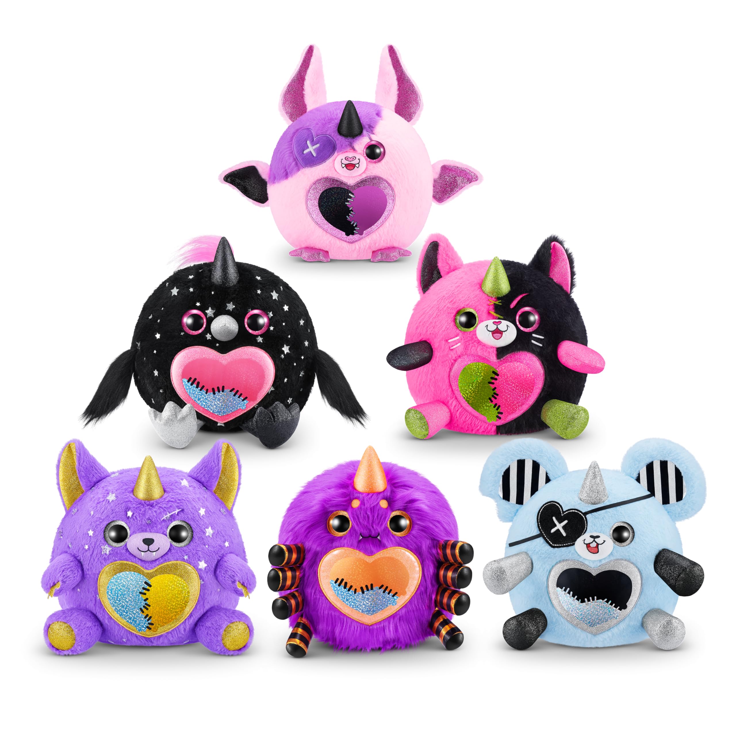 Rainbocorns ZURU Monstercorn Surprise - Cat Plush with 35 Surprises & Glow-in-the-Dark Accessories 14