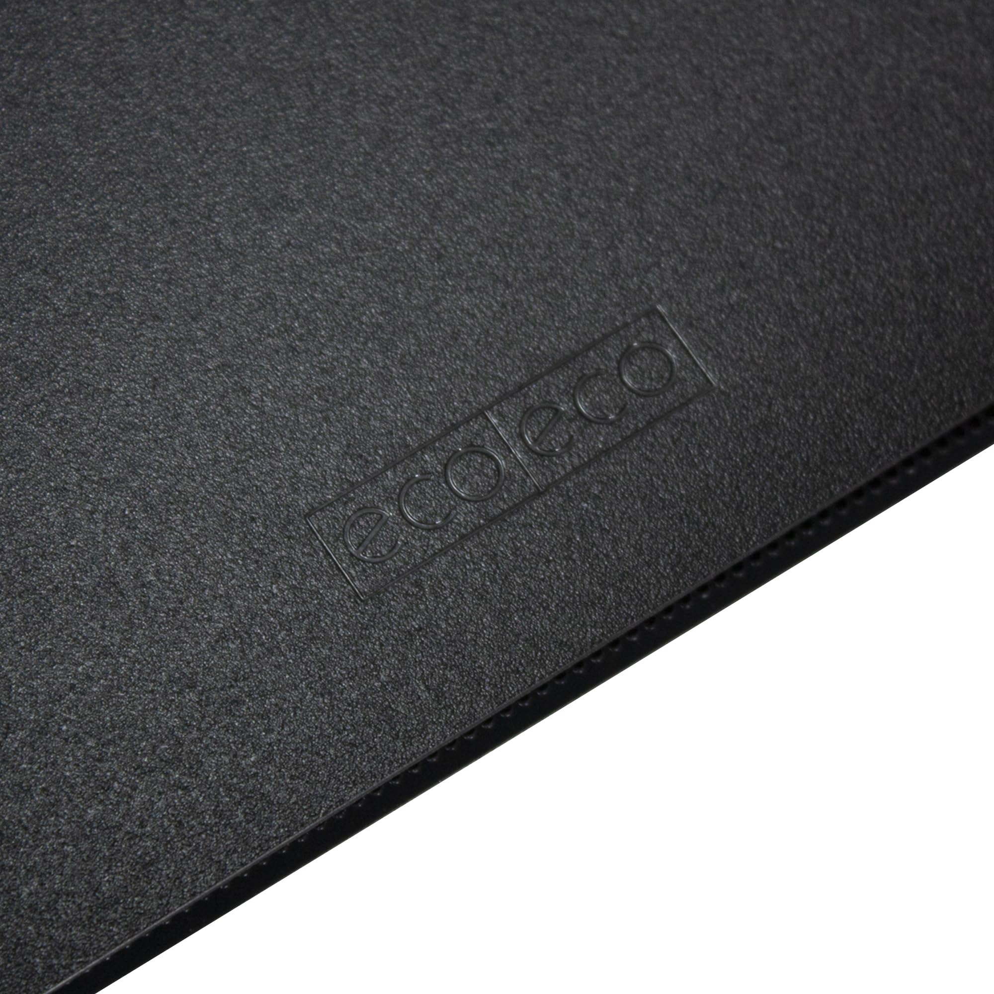 eco-eco A5 65% Recycled Presentation Ring Binder with 12 Pockets - Black, 15mm Capacity 5