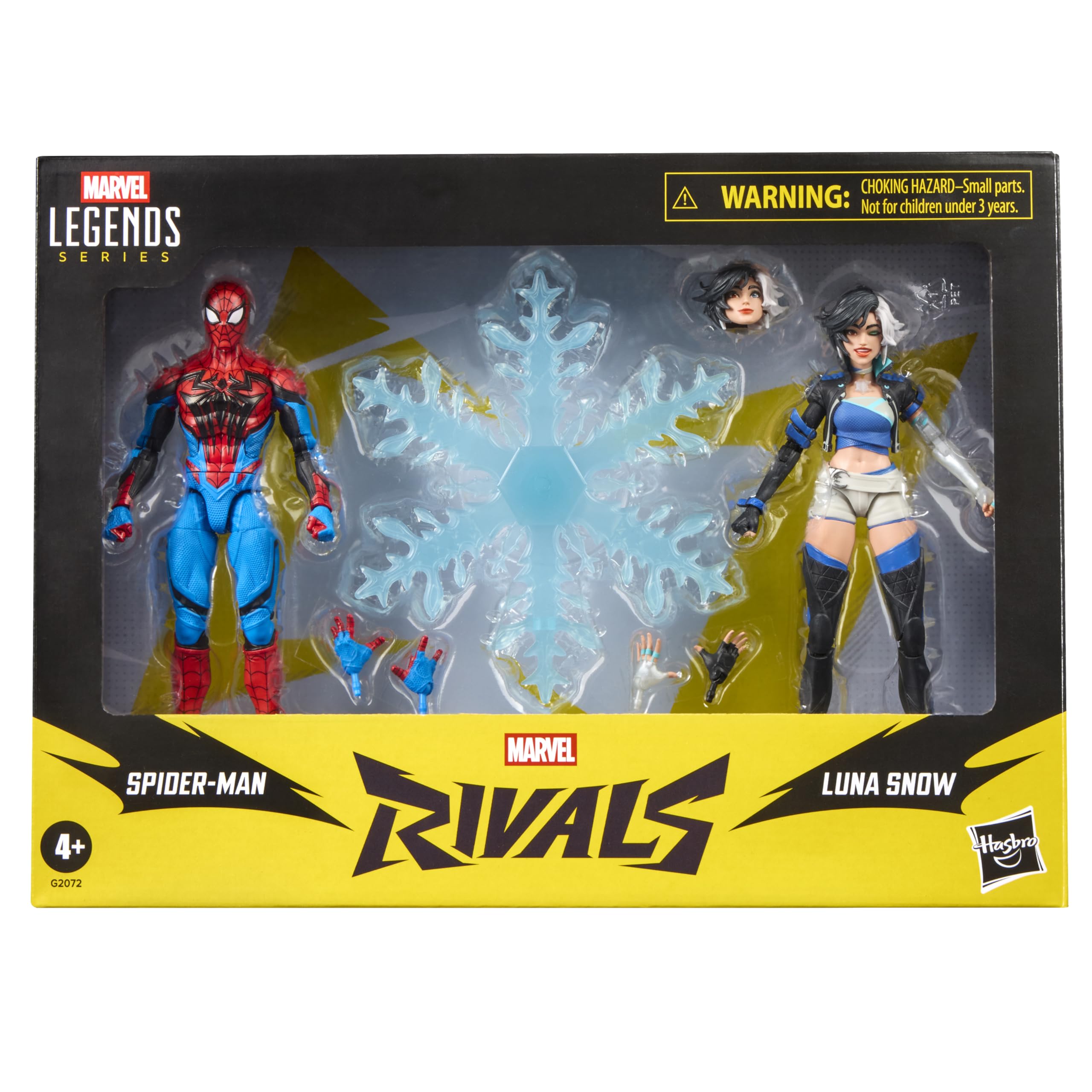 Marvel Legends Series Marvel Rivals Spider-Man & Luna Snow 15 cm Action Figures 2-Pack 2