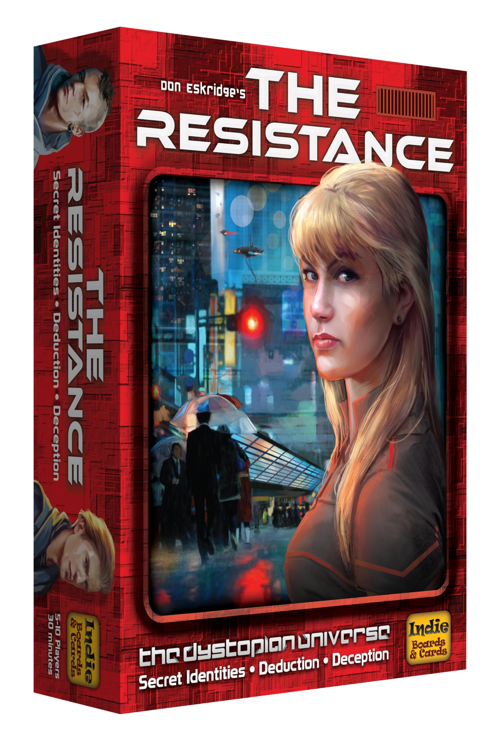 Indie Boards and Cards The Resistance: Inquisitor Expansion - Social Deduction Board Game | 5-10 Players | Ages 13+ | 30 Min Playtime