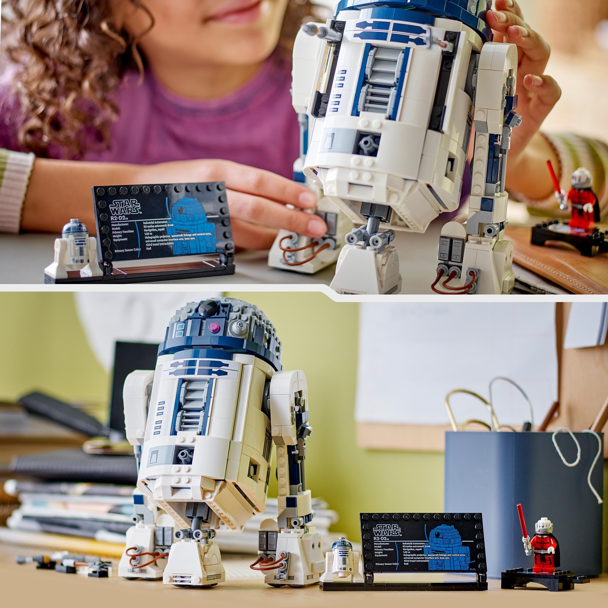 LEGO Star Wars R2-D2 Building Set - 1050-Piece Model with Minifigures for Ages 10+ 6