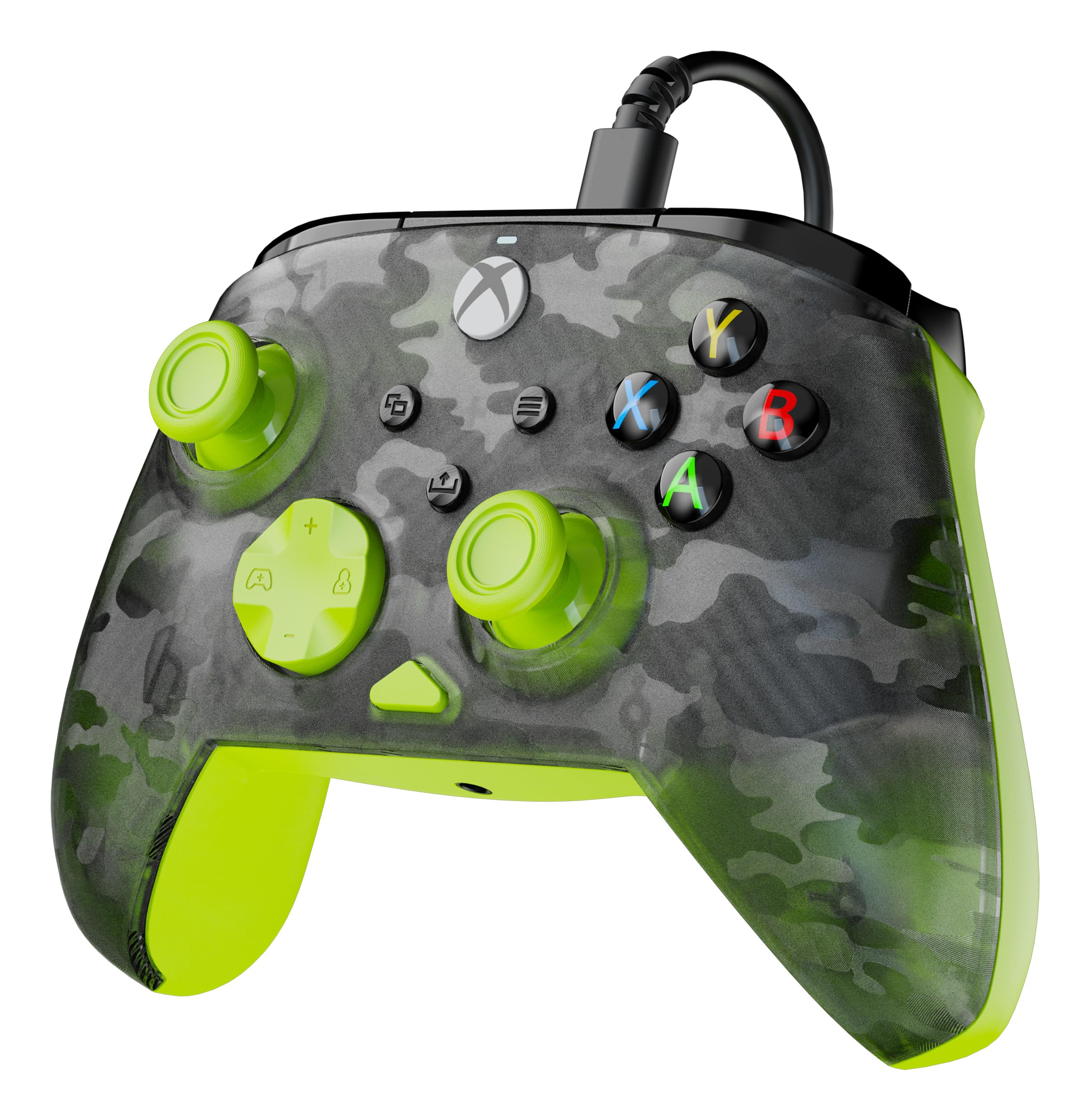 Turtle Beach Rematch Core Yellow and Ghost Black Camo Wired Gaming Controll 9