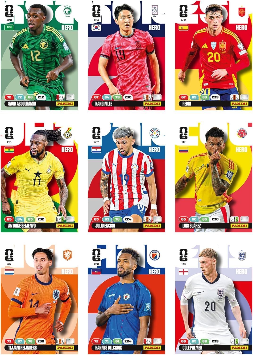 Panini FIFA World Cup 2026 Adrenalyn XL Multiset Trading Cards | Multicolor Paper Cards 5
