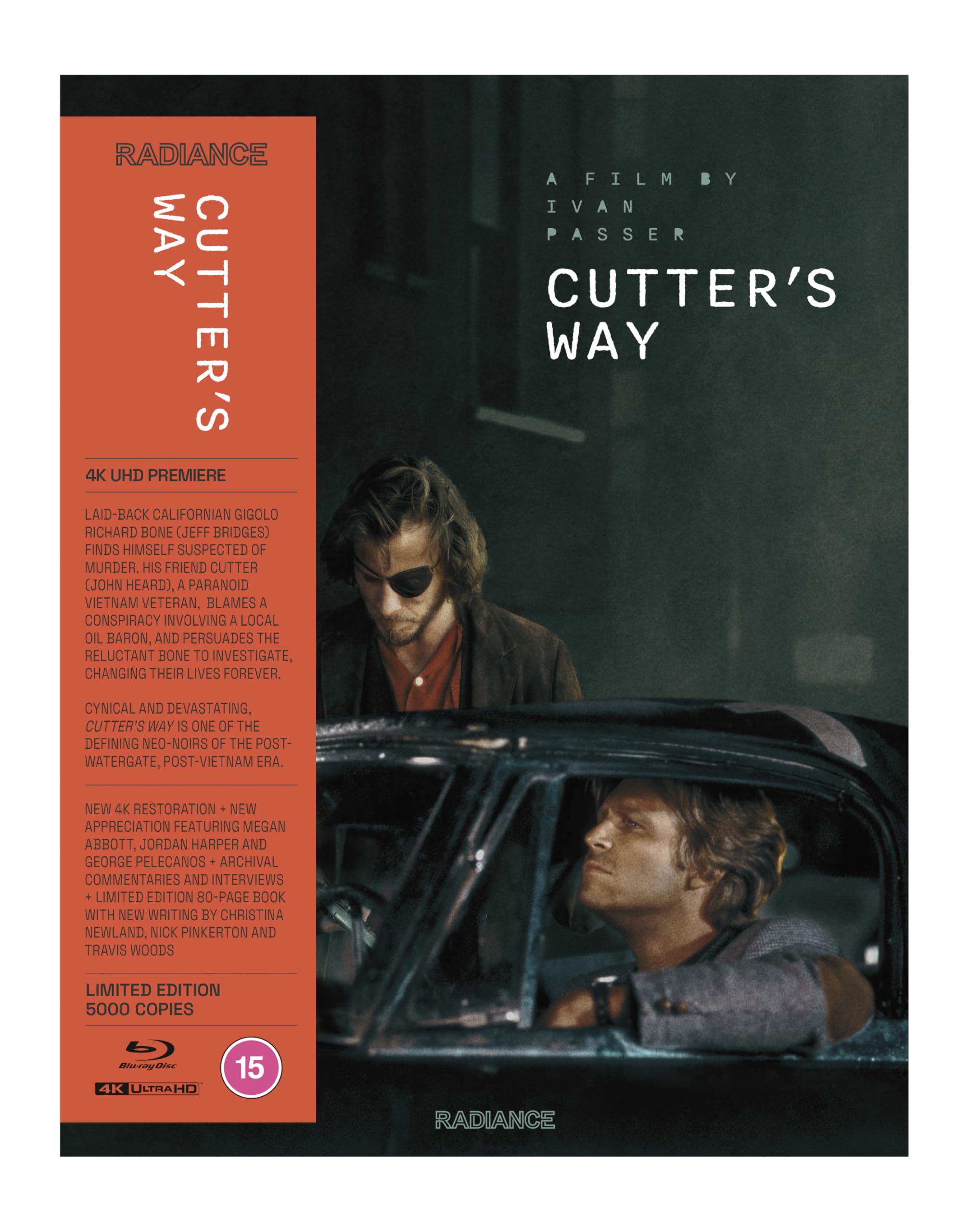 Cutter's Way (Limited Edition) 4K UHD + Blu-Ray [Region B]
