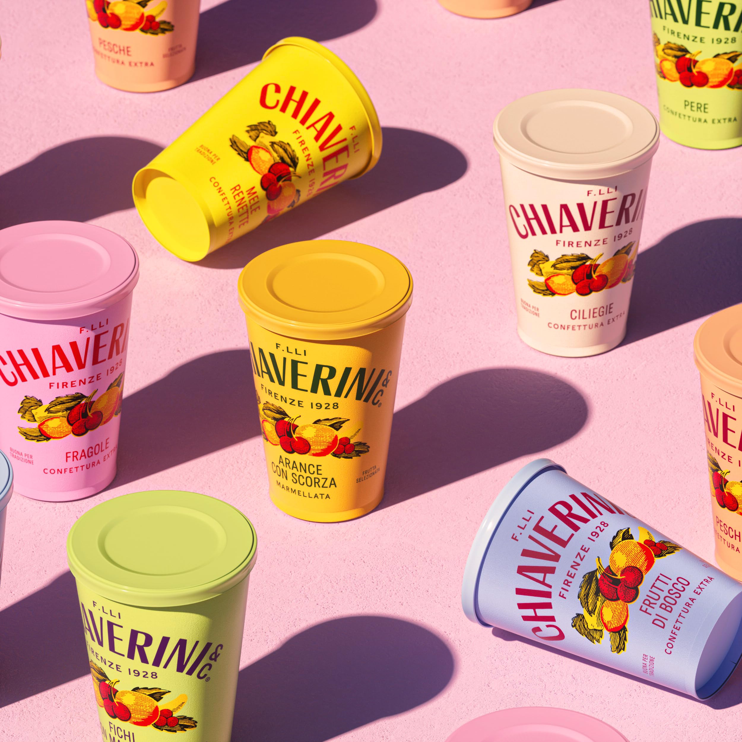 Chiaverini Strawberry Extra Jam - 400g Jar | Made in Italy