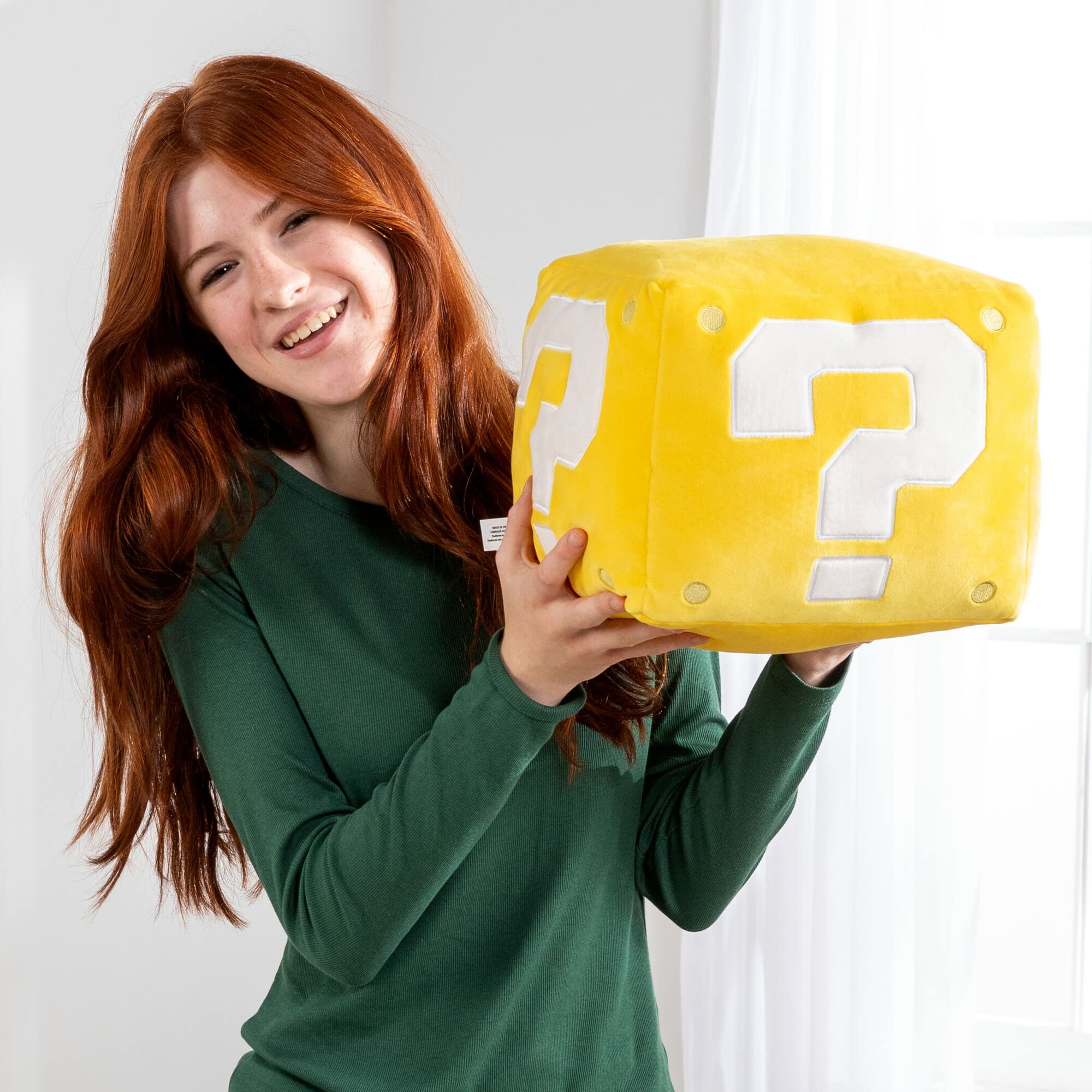 Super Mario - Question Block Mega Plush by Club Mocchi Mocchi 9