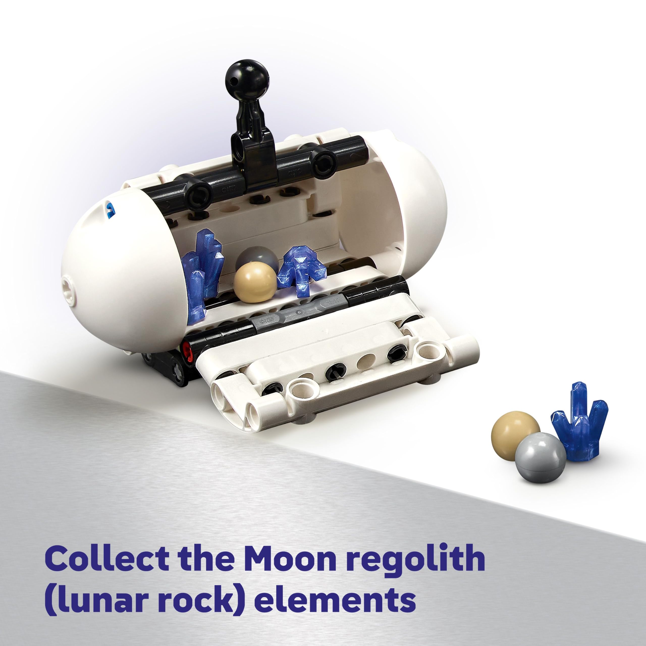 LEGO Technic Lunar Outpost Moon Rover Space Vehicle - STEM Building Set for Ages 10+ 8