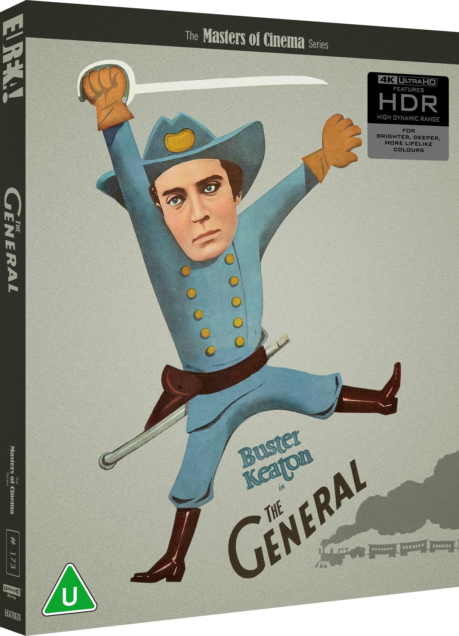 THE GENERAL (Masters of Cinema) Limited Edition 4K Ultra HD Blu-ray 1