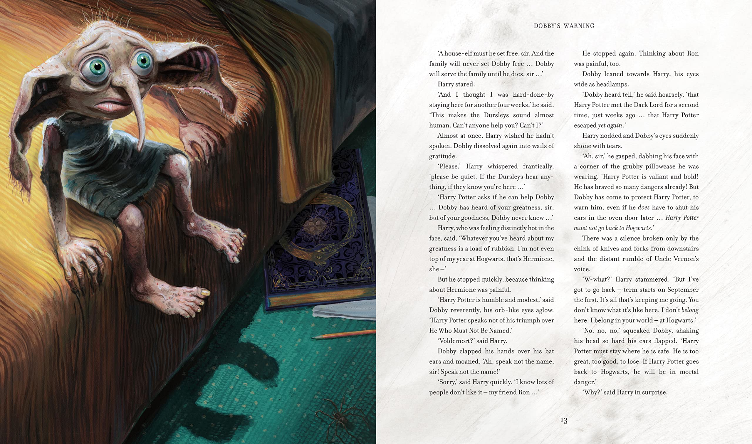 Harry Potter and the Chamber of Secrets: Illustrated Edition - Hardcover | 272 Pages | Ages 7+
