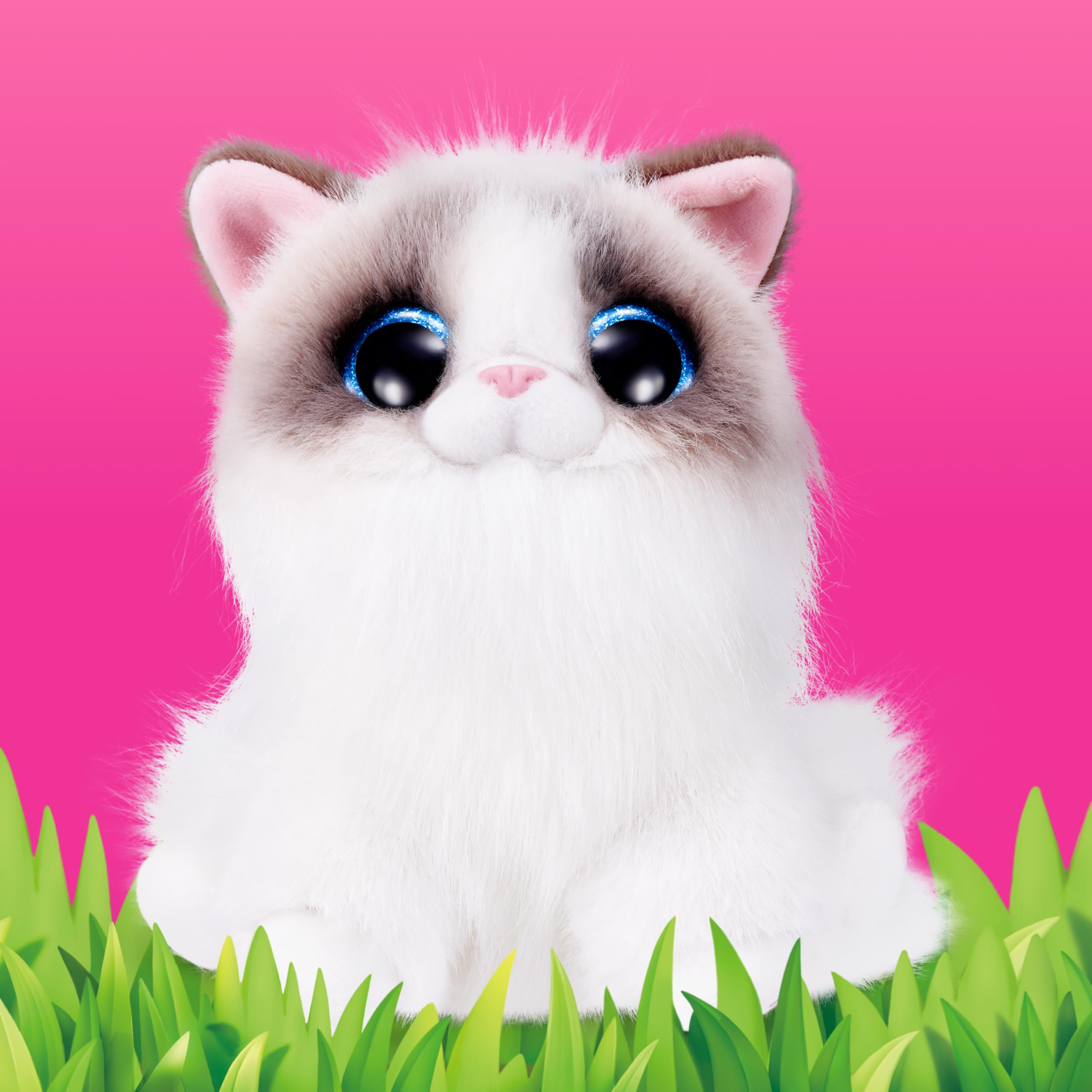 Pets Alive Smitten Kittens Series 2 - Interactive Ragdoll Plush Toy | 7.87 in | Sound Features 6