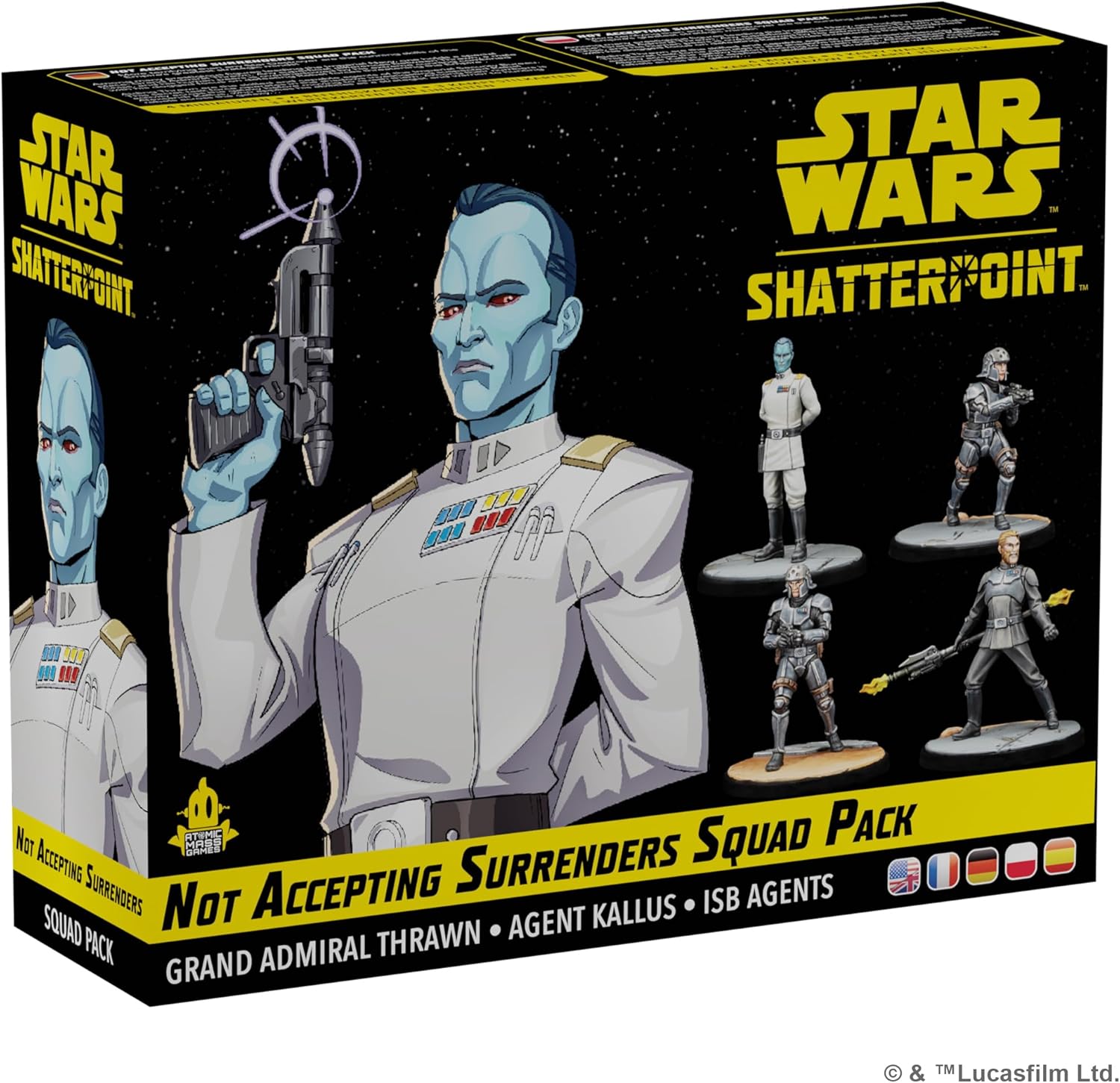 Atomic Mass Games Star Wars: Shatterpoint Not Accepting Surrenders Squad Pack 1
