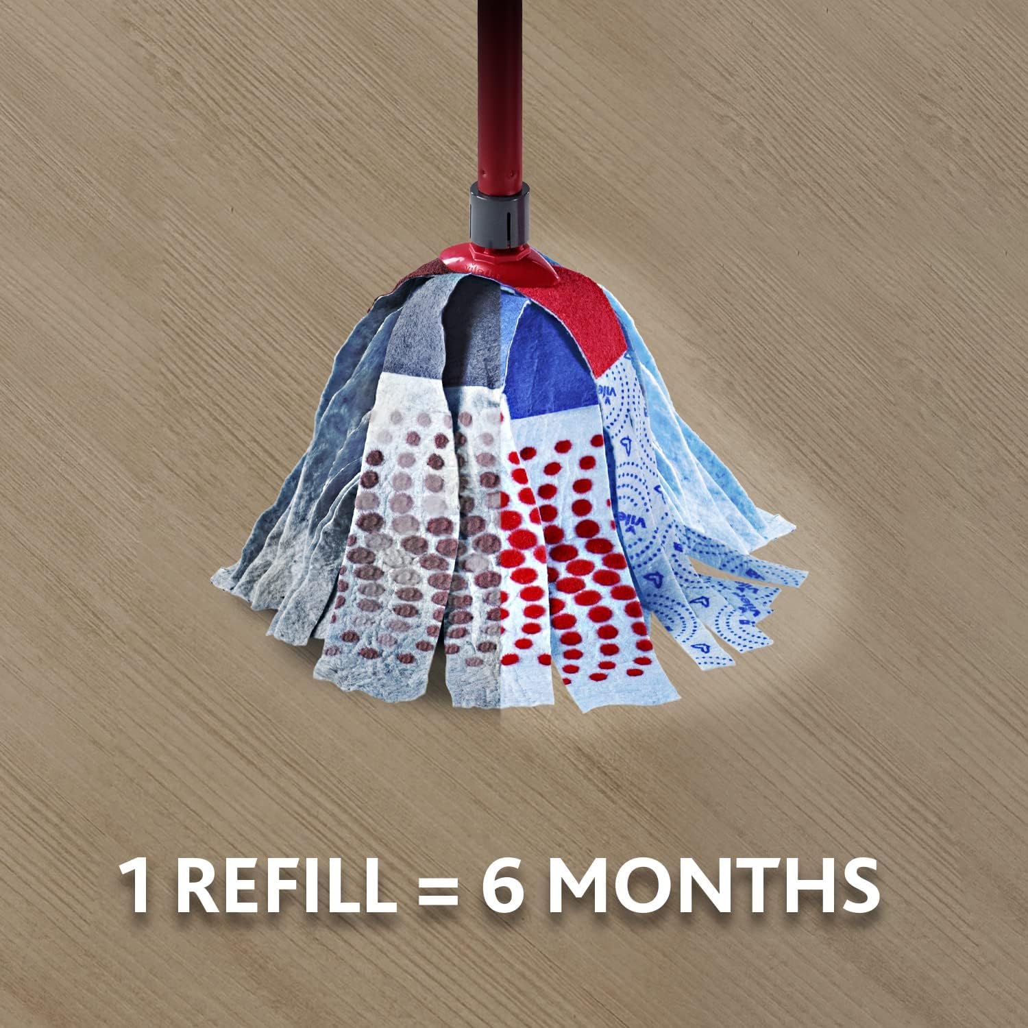 Vileda SuperMocio 3 Action Mop Replacement Head 9