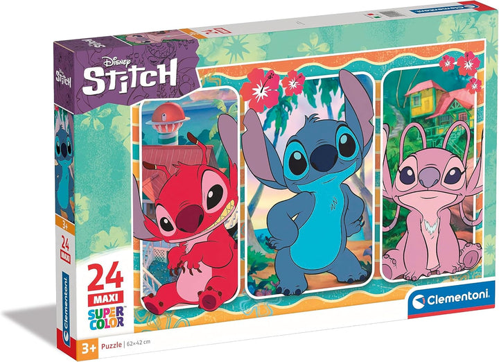 Clementoni Disney Stitch Supercolor Jigsaw Puzzle (24029)