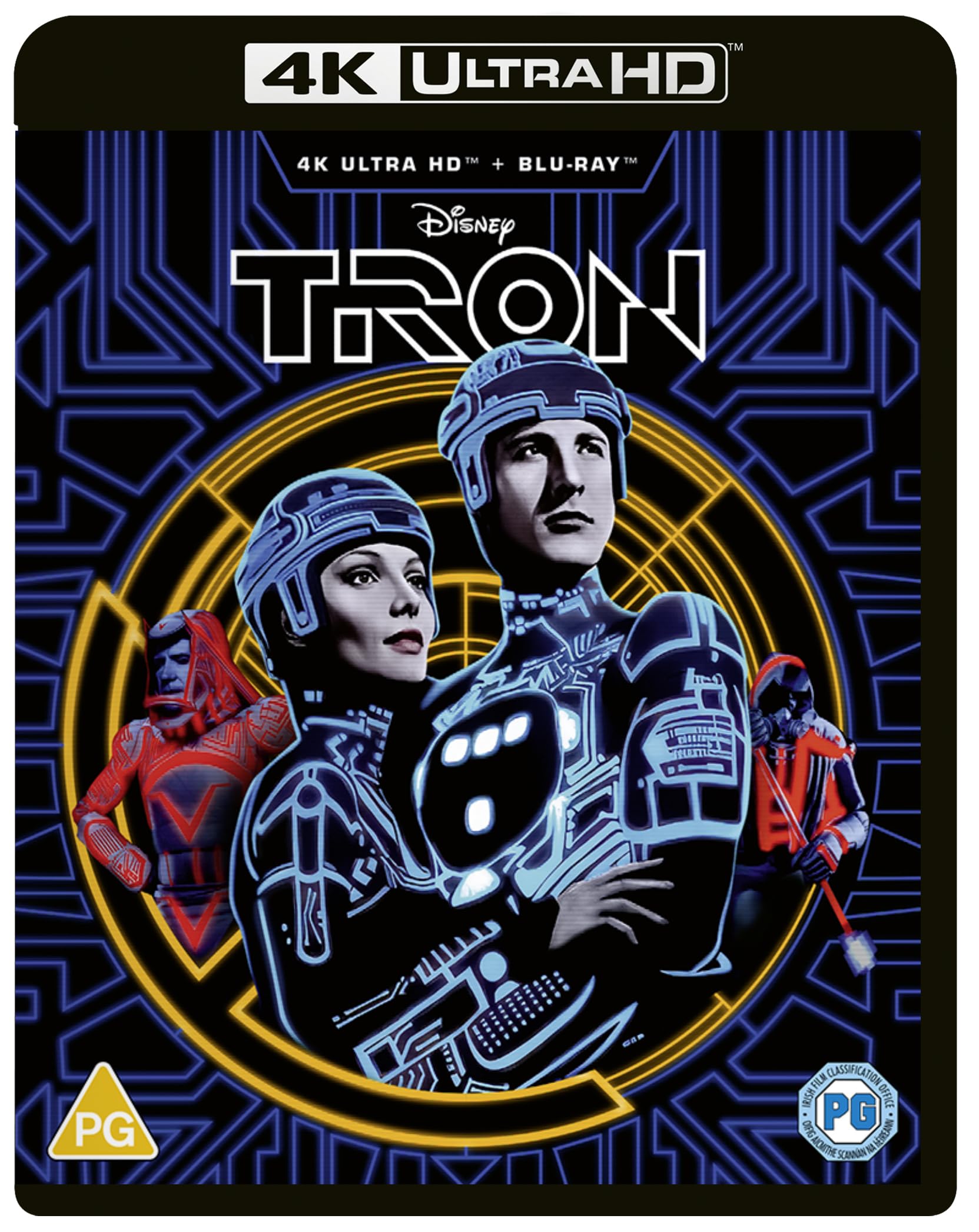 Disney's Tron (1982) 4K Ultra HD/BD [Blu-ray] [Region Free]