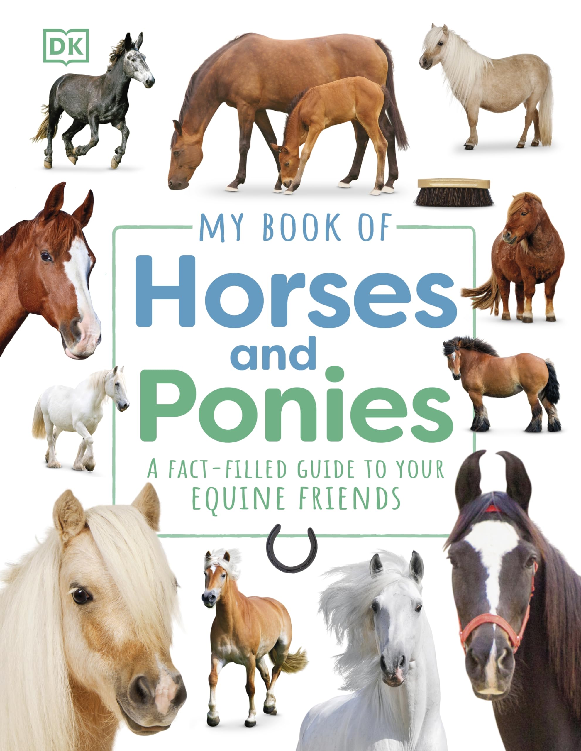 DK My Book of Horses and Ponies - Children's Guide to Equine Friends | Ages 5-9 | 96 Pages | English