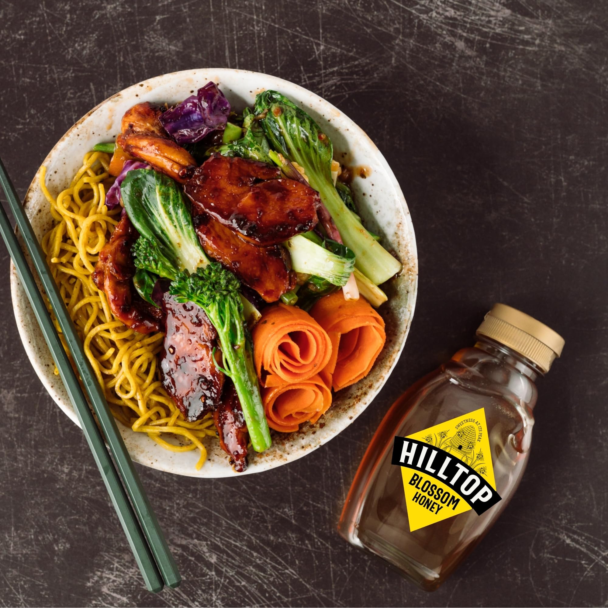 Hilltop Honey Blossom Honey - Pure Natural Honey | 340g Squeezy Bottle 6