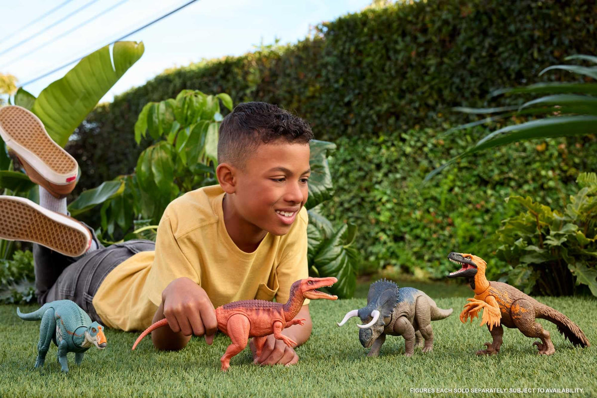 Jurassic World Wild Roar Spiclypeus Dinosaur Toy - Posable, 5.8 Inches, Age 4+