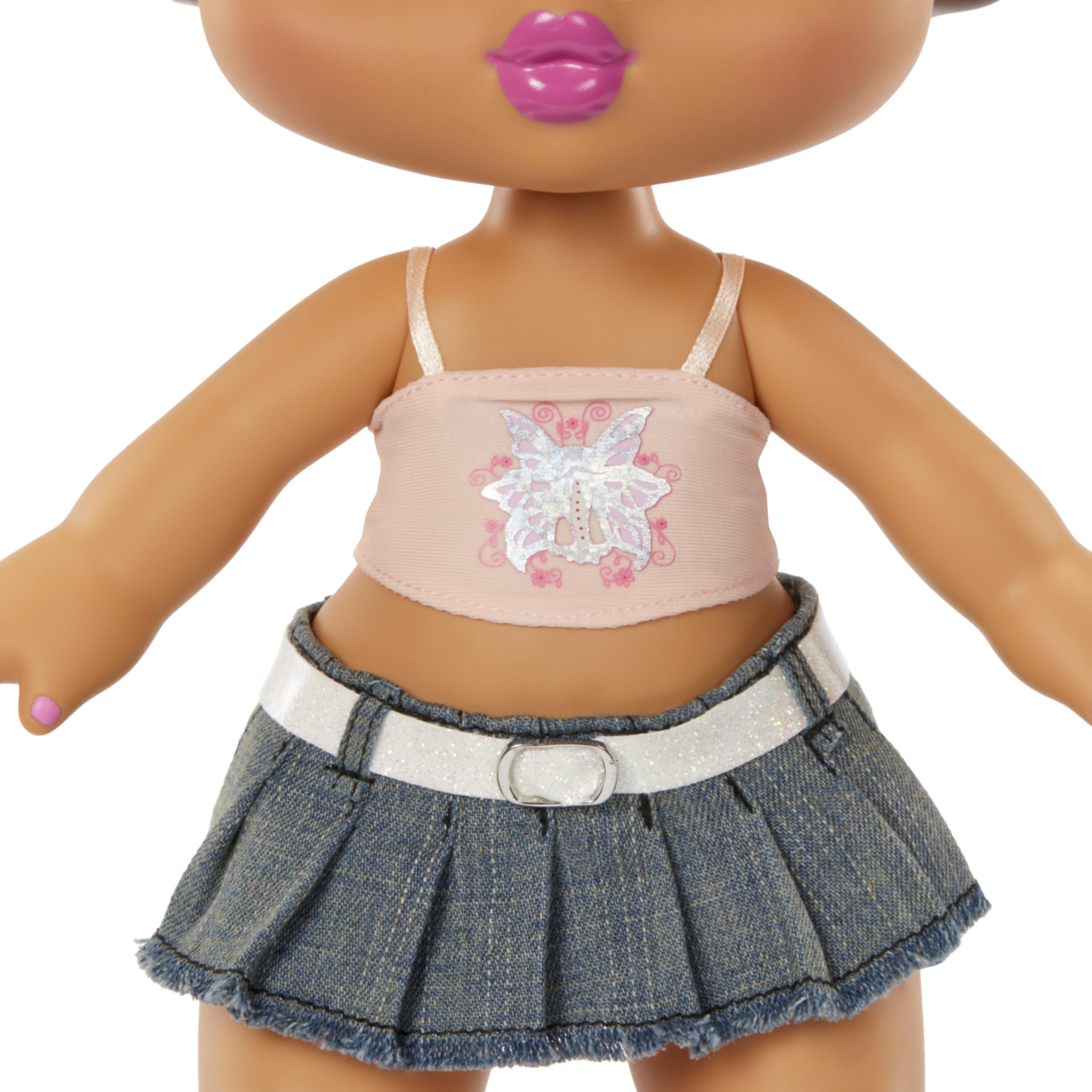 Bratz Big Babyz Yasmin - 34cm Collectible Doll with Pet & Bottle, Pink Fashion Outfit 11