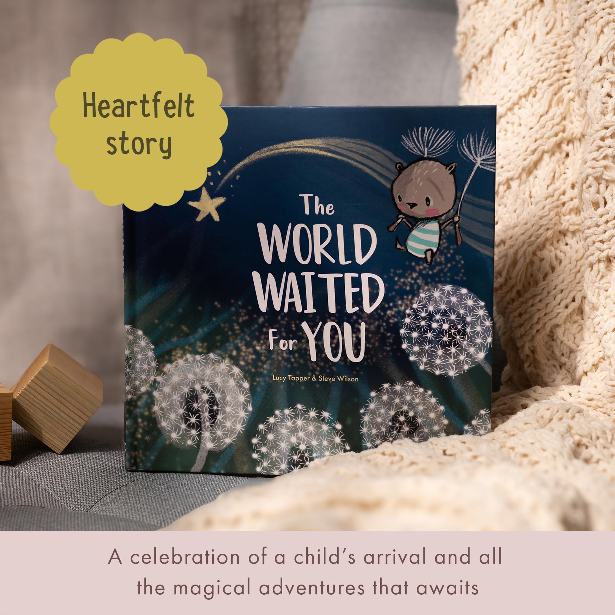 FROM YOU TO ME The World Waited For You - New Baby Gift Keepsake Book | Hardcover | Picture Book 2