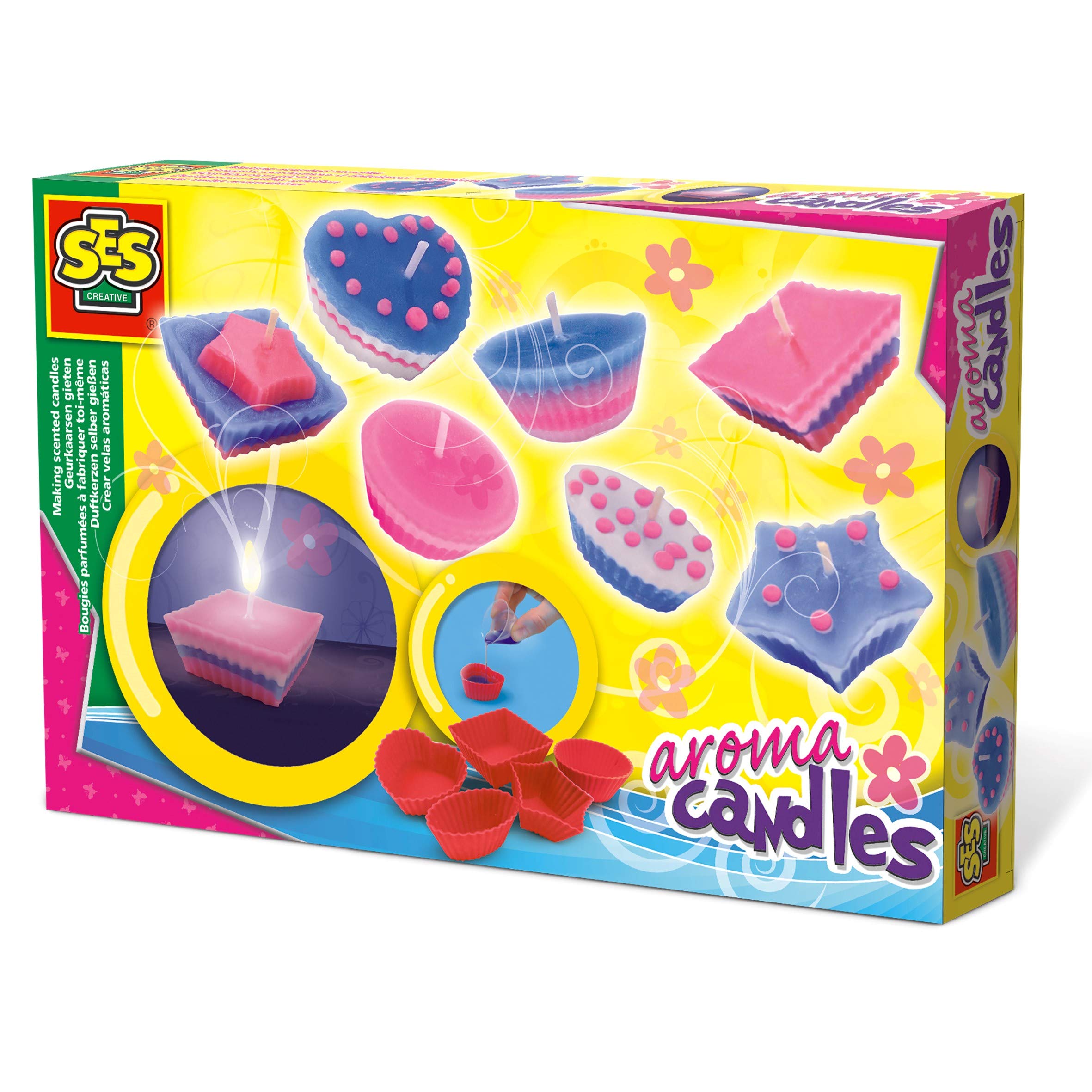 SES Creative 14925 Making Scented Candles - Arts & Crafts Toy for Creative Play 17