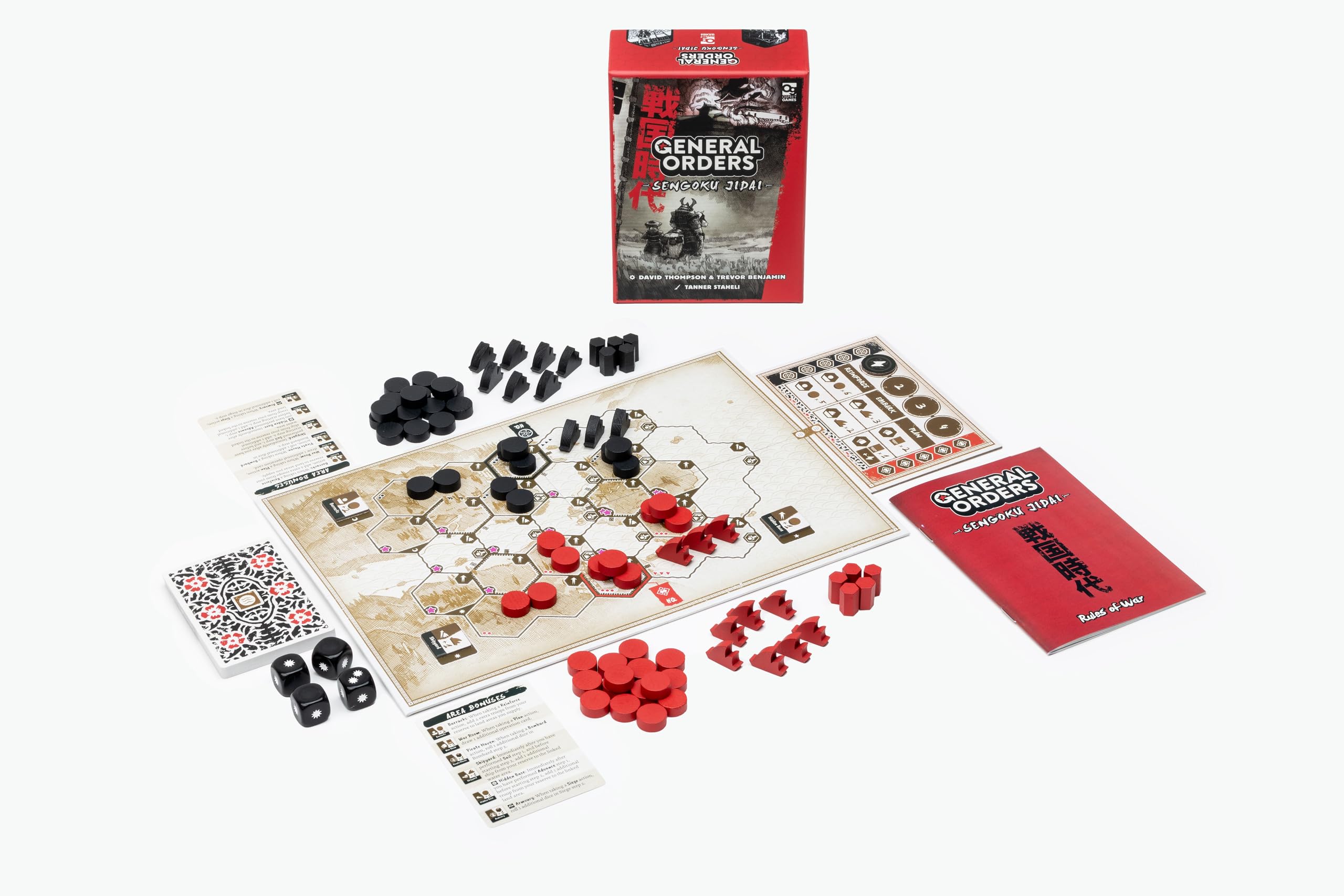 Osprey Games General Orders: Sengoku Jidai - Worker Placement Wargame | English | Ages 14+ 3
