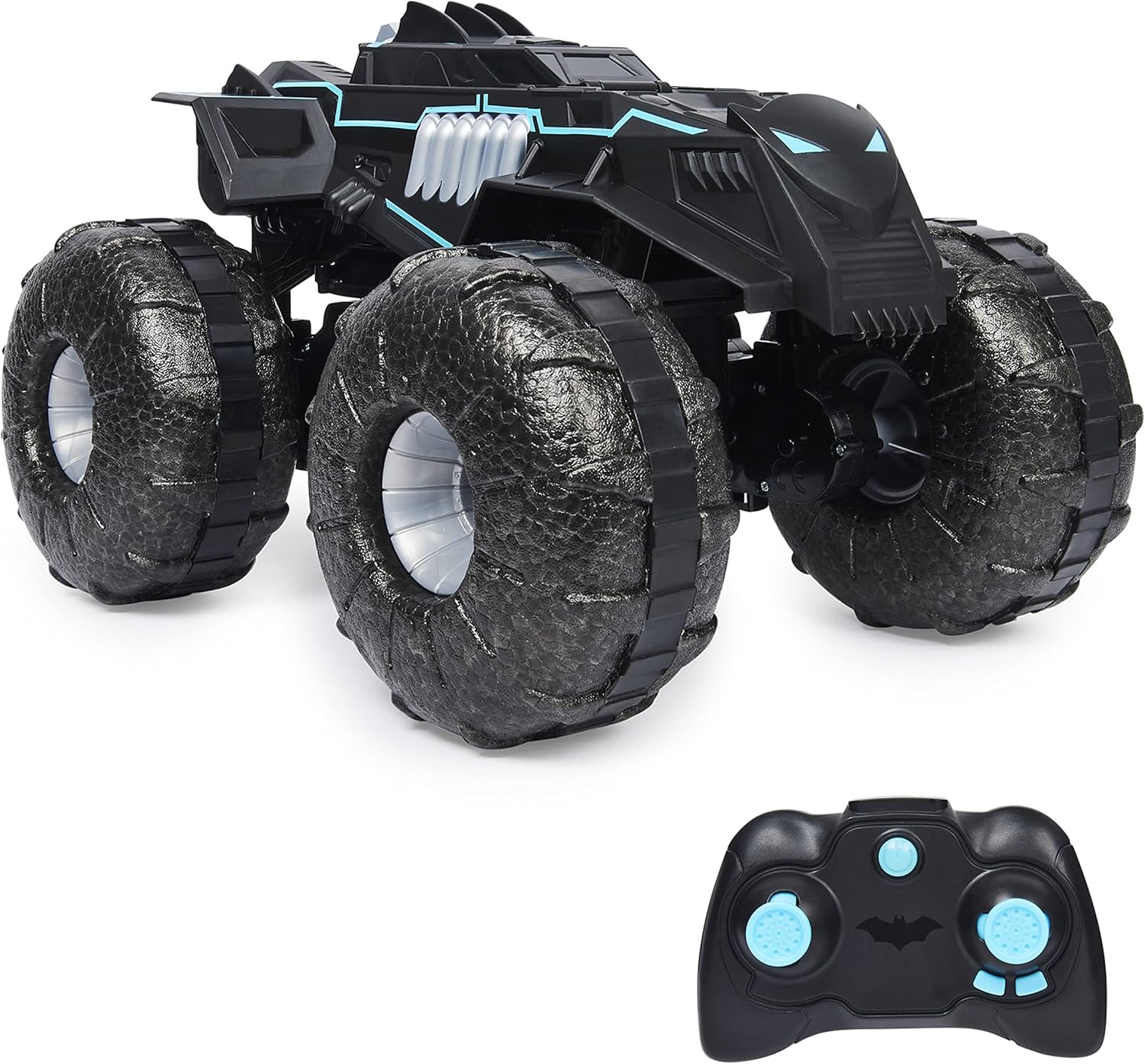 All-Terrain Batmobile Remote Control Vehicle - Water-Resistant RC Car for Kids 4+ 1